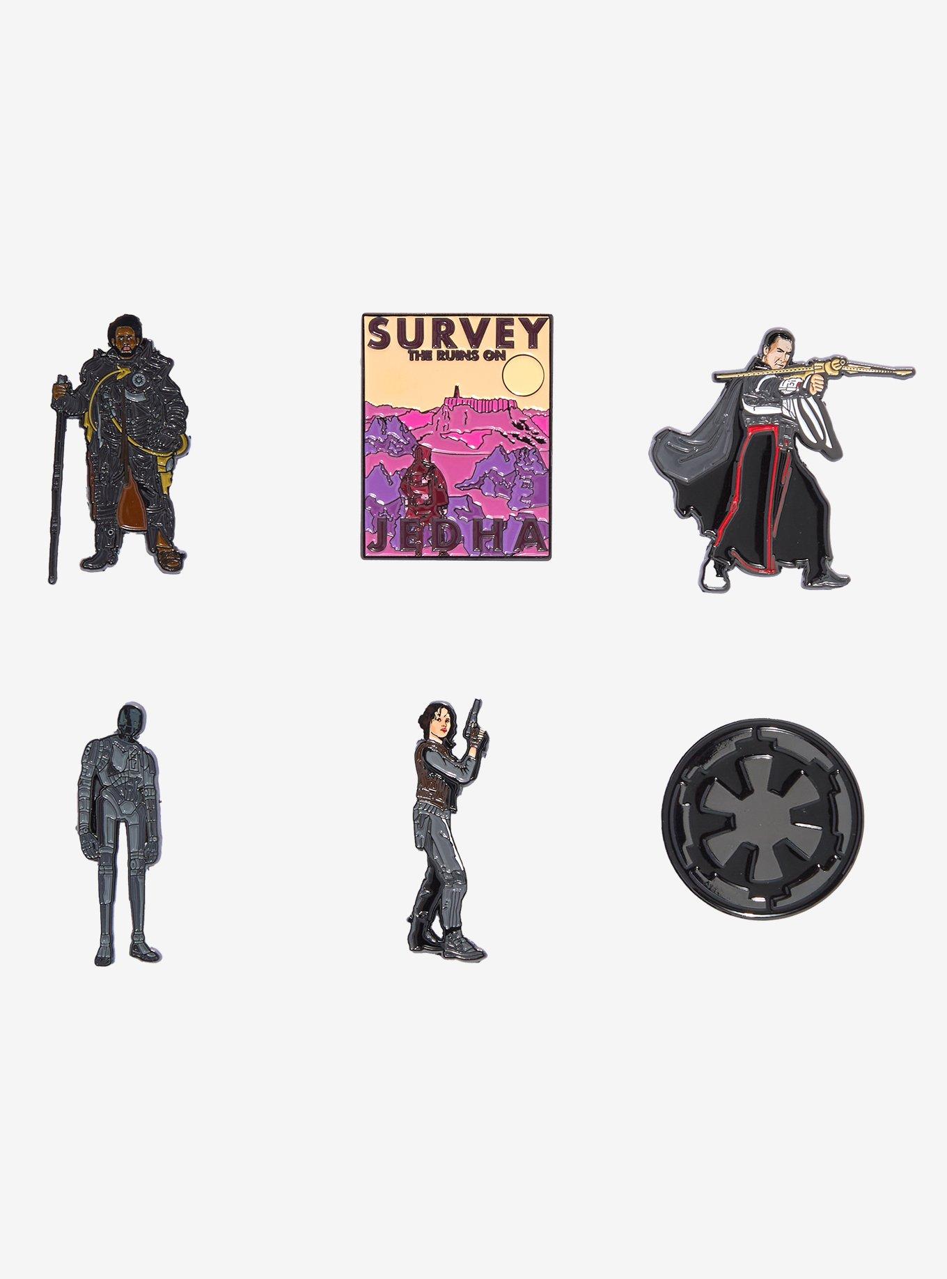 Star Wars Adventure Across The Galaxy Jedha Enamel Pin Set, , hi-res
