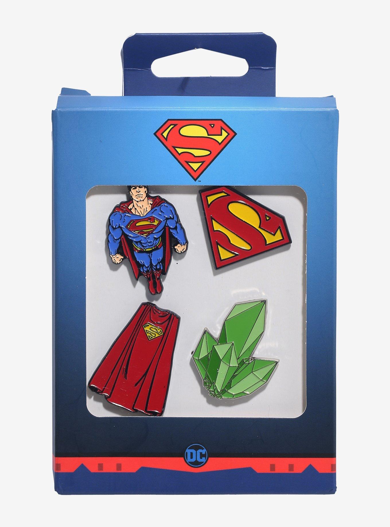 DC Comics Superman Icons Enamel Pin Set, , hi-res
