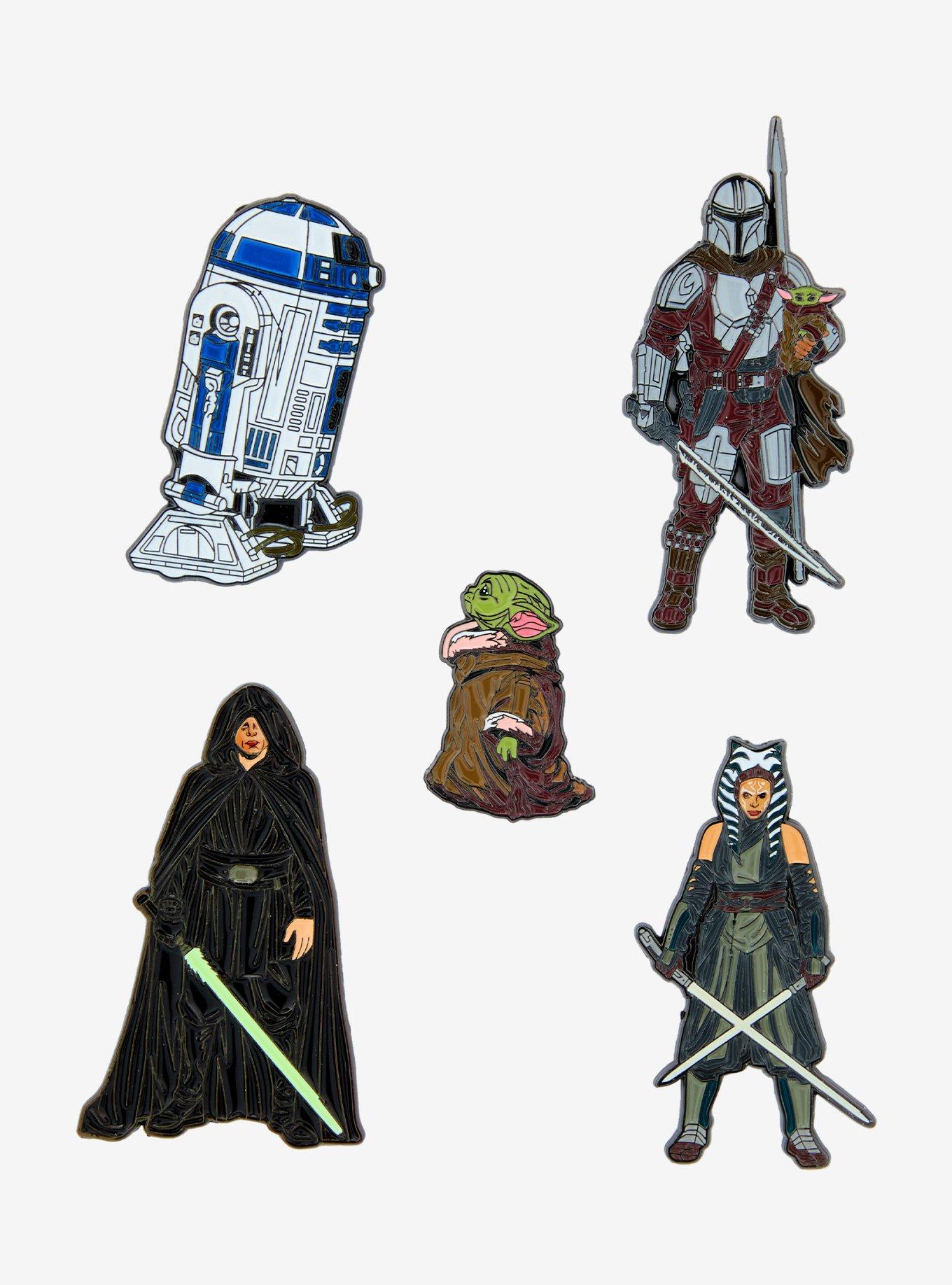 Star Wars The Mandalorian Star Wars Celebration Enamel Pin Set, , hi-res