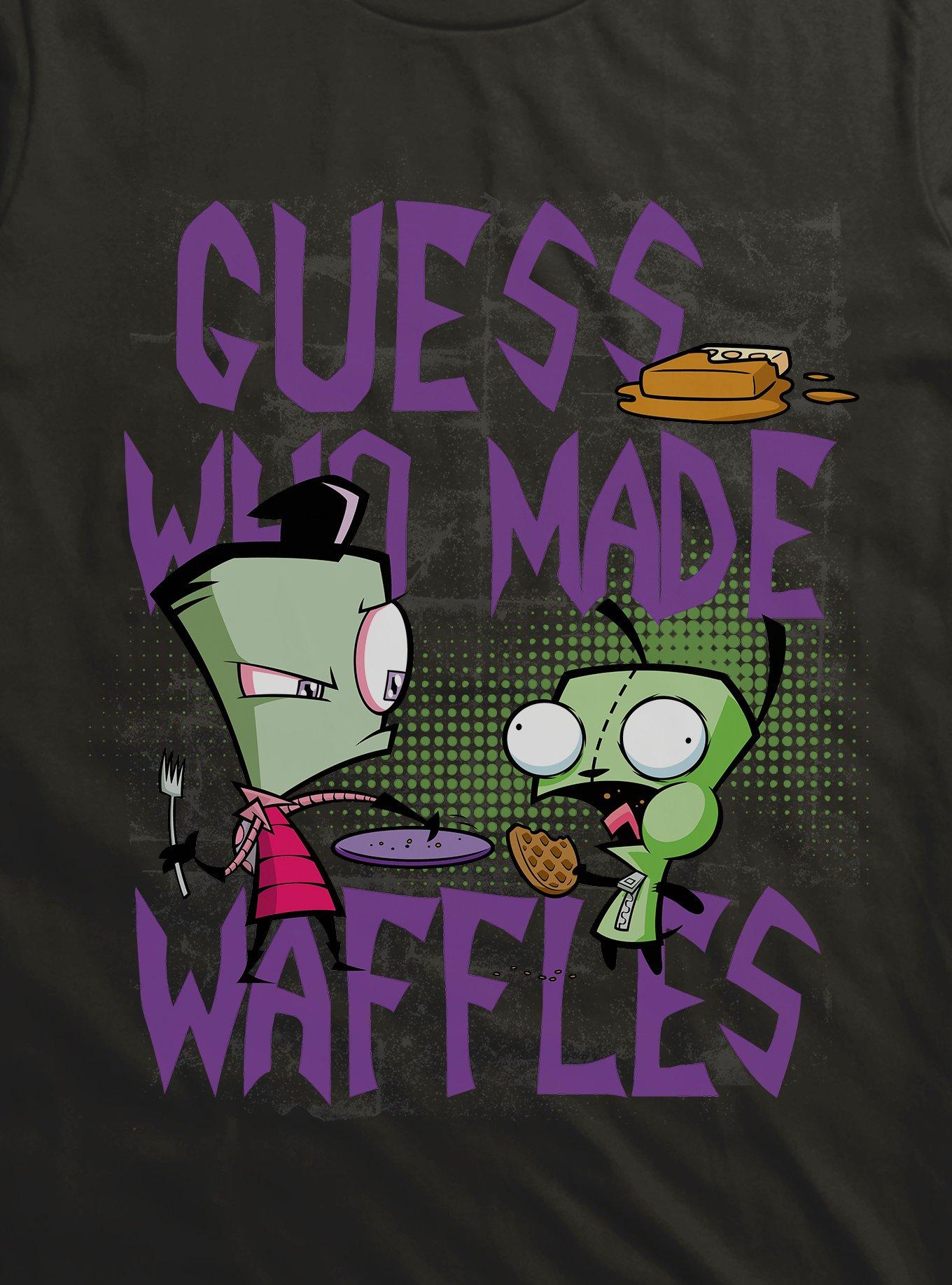 Invader Zim Guess Who Made Waffles T-Shirt, , hi-res