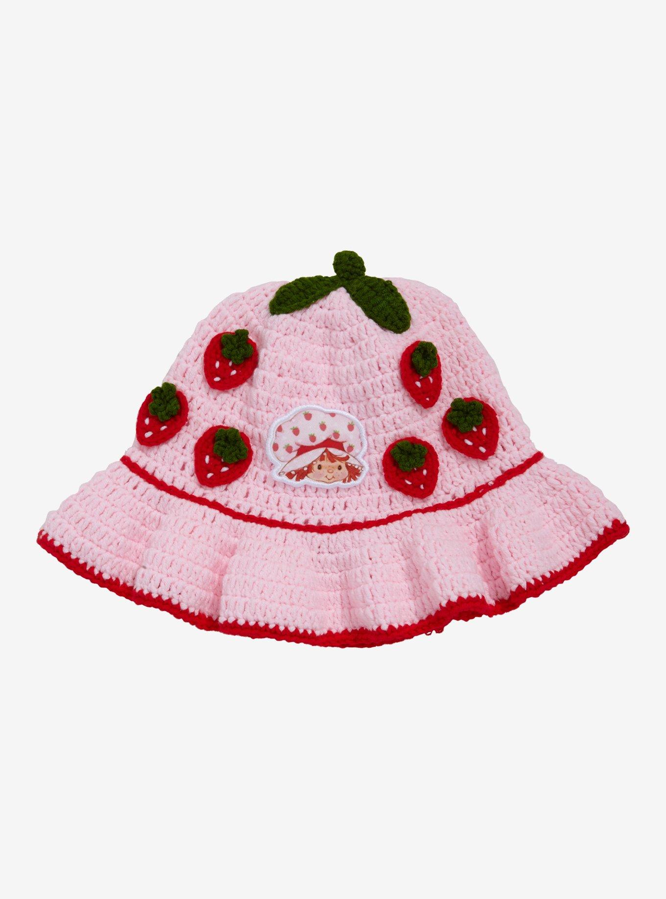 Strawberry Shortcake Strawberry Knit Bucket Hat, , hi-res