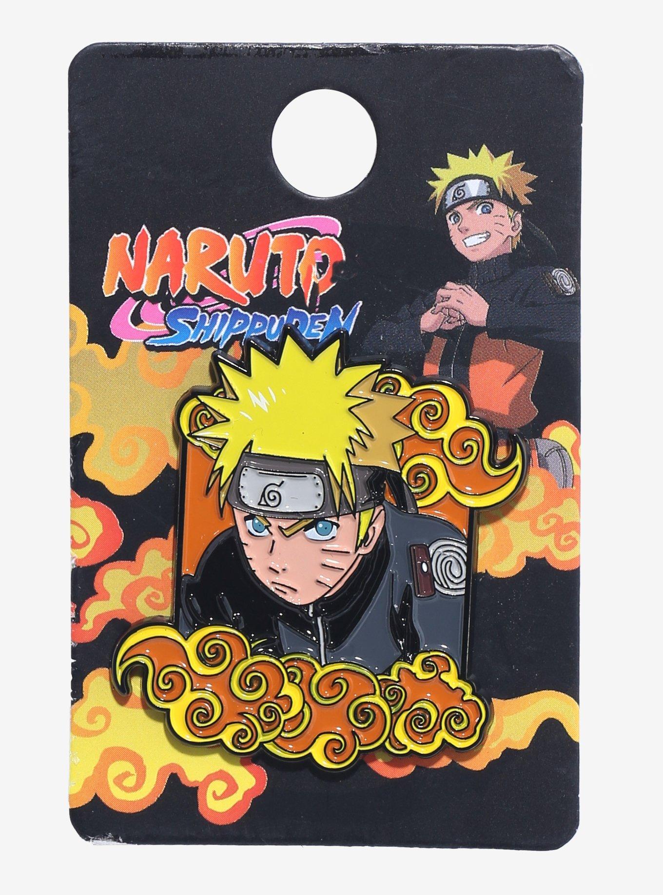 Naruto Shippuden Clouds Portrait Enamel Pin, , hi-res