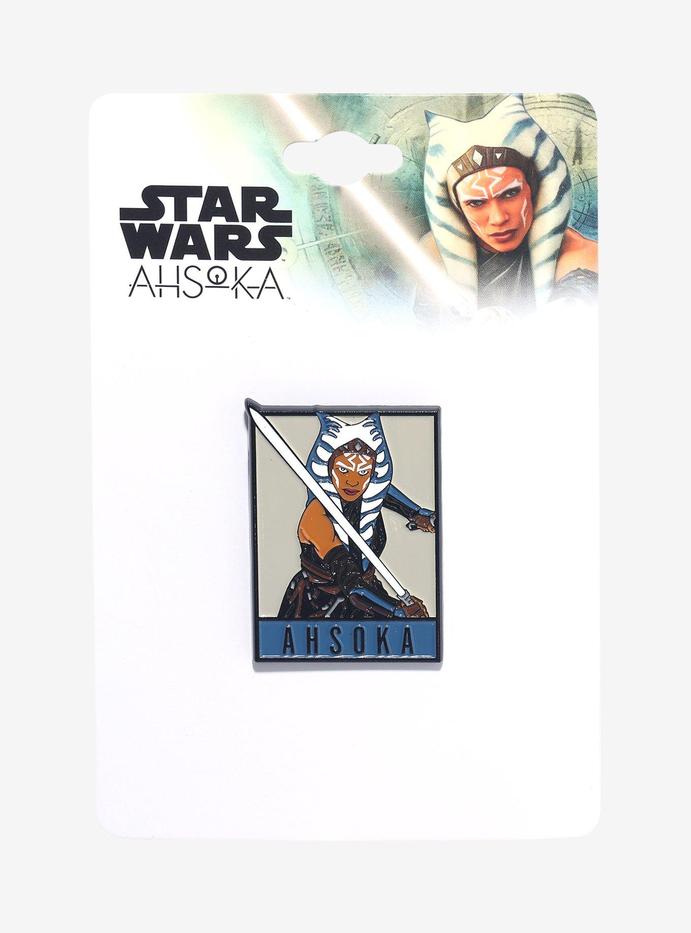 Star Wars Ahsoka Tano Portrait Enamel Pin, , hi-res