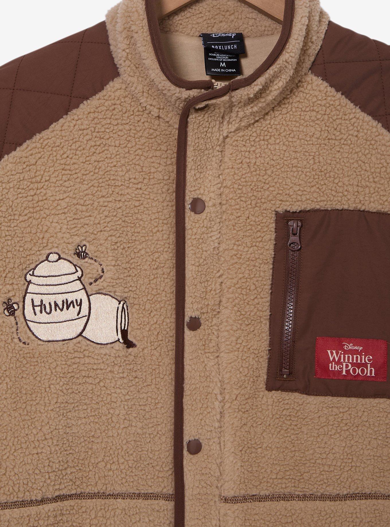 Disney Winnie the Pooh Tonal Icons Sherpa Jacket - BoxLunch Exclusive