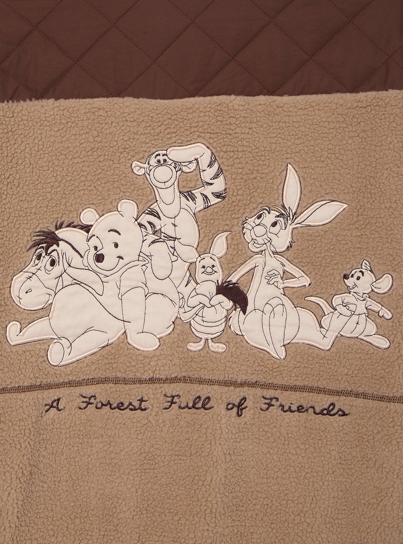 Disney Winnie the Pooh Tonal Icons Sherpa Jacket - BoxLunch Exclusive, BEIGE, alternate