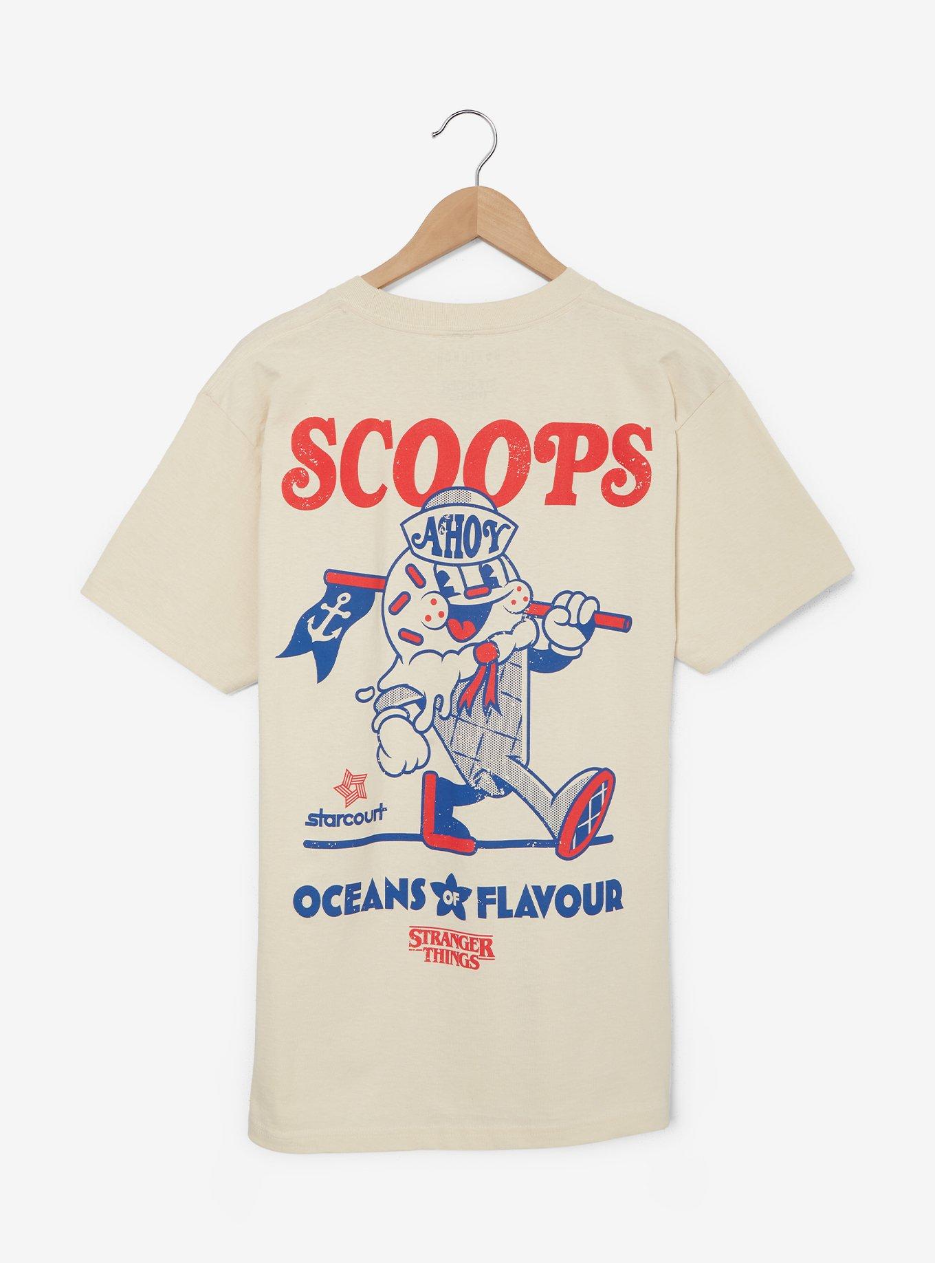 Stranger Things Scoops Ahoy T-Shirt — BoxLunch Exclusive, , hi-res