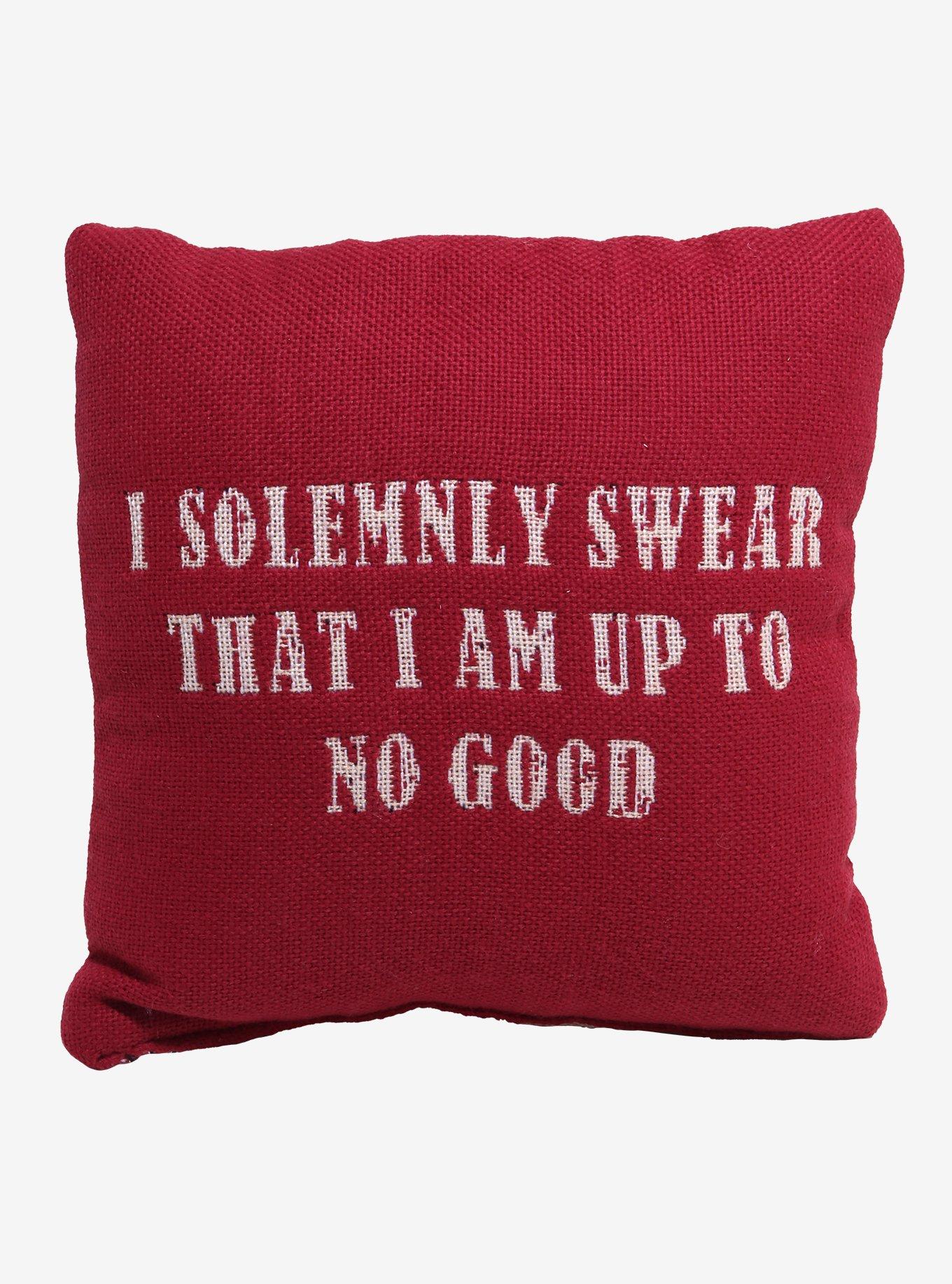Harry Potter Marauder's Map Motto Throw Pillow, , hi-res