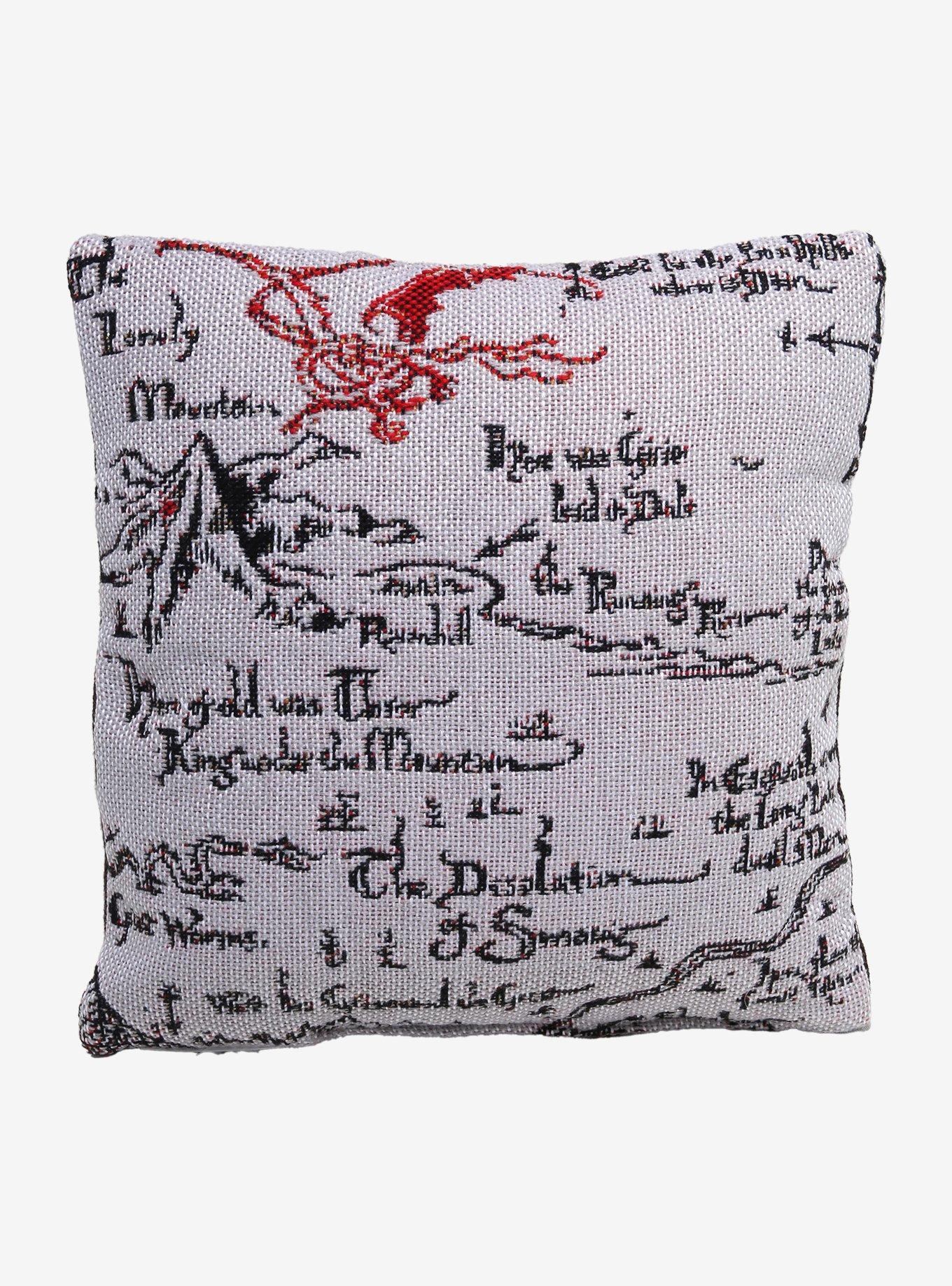 The Hobbit Map Throw Pillow Set, , hi-res