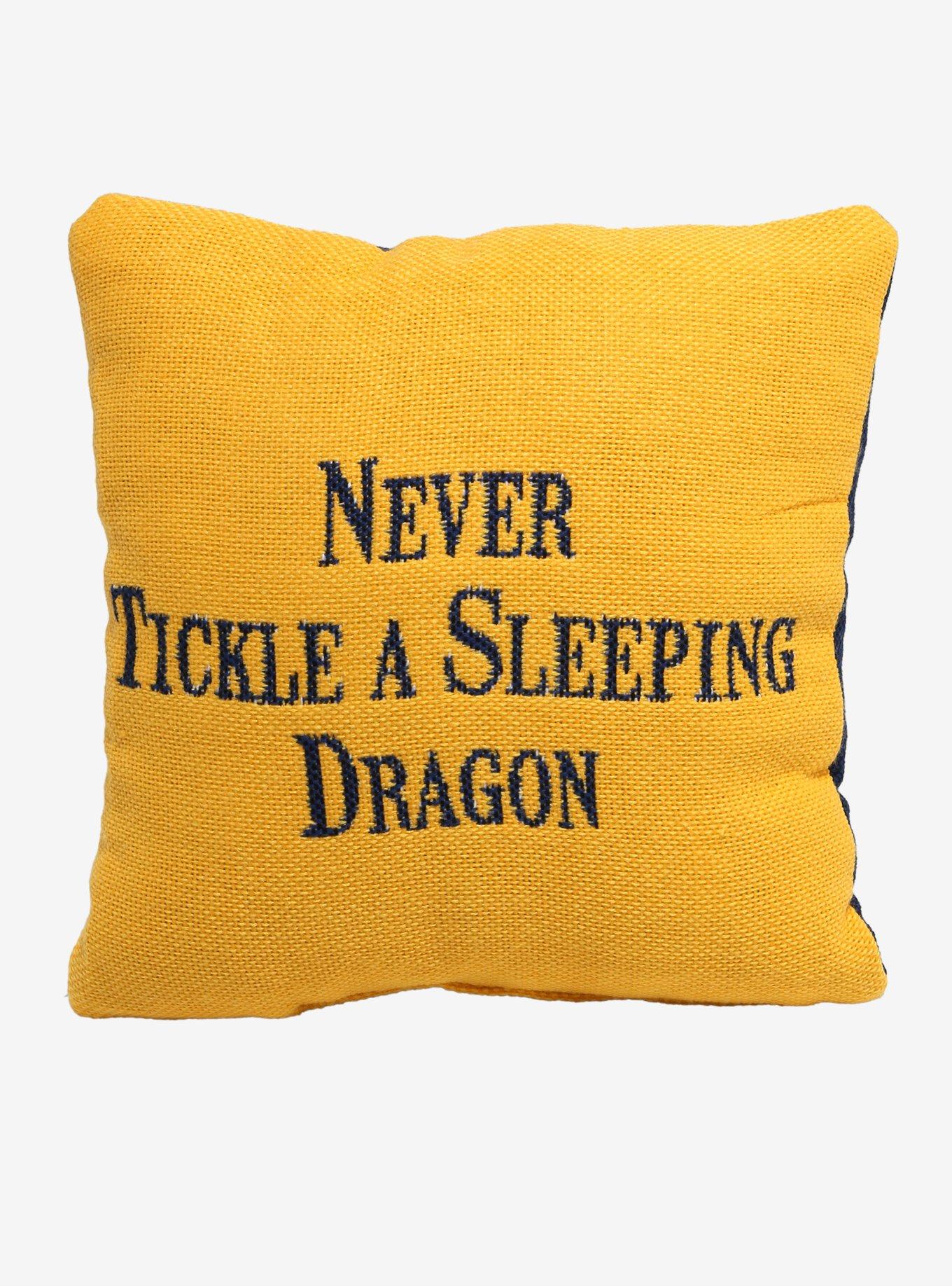 Harry Potter Hogwarts Motto Throw Pillow, , hi-res