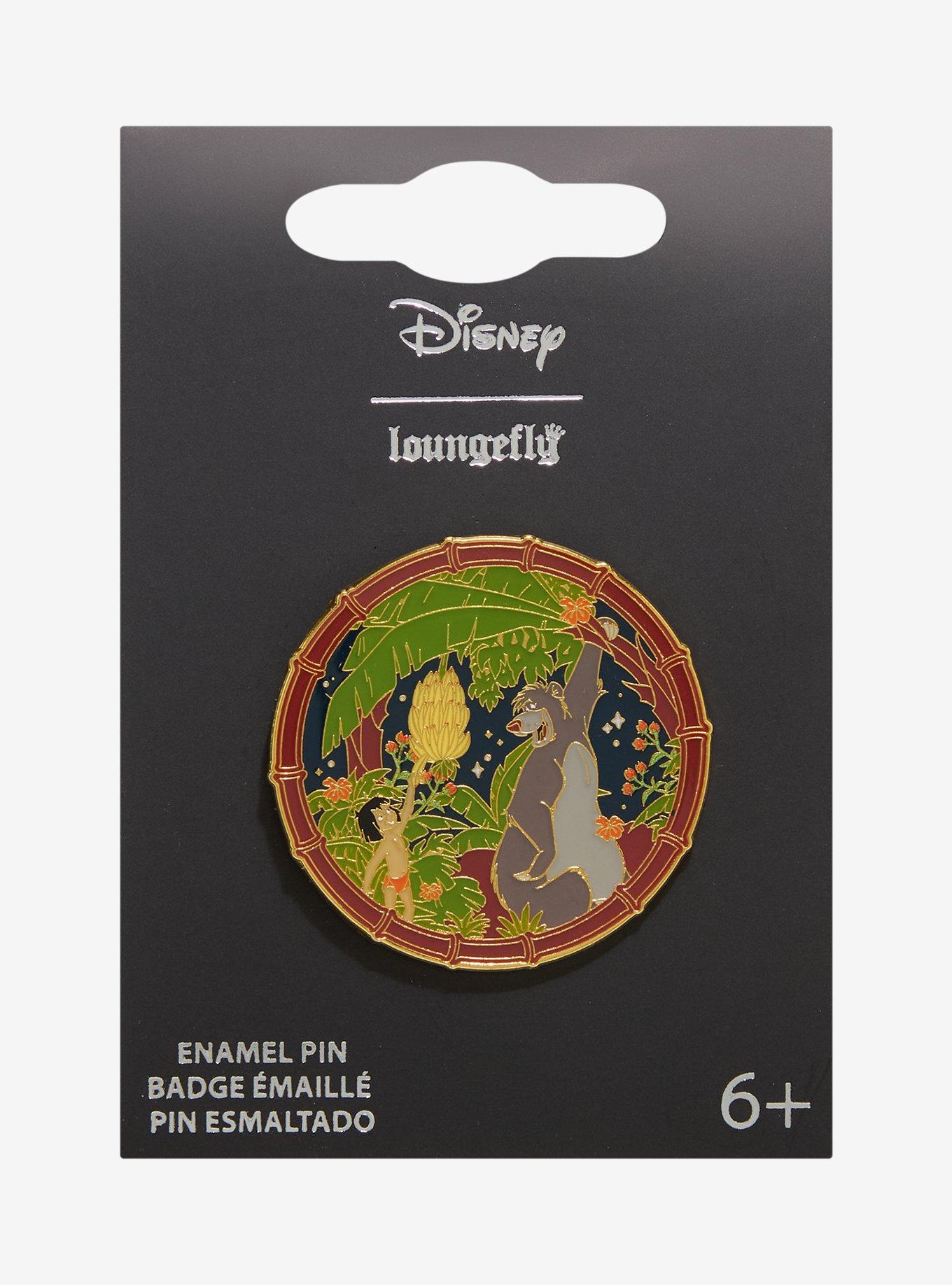 Loungefly Disney The Jungle Book Baloo & Mowgli Bananas Enamel Pin &mdash; BoxLunch Exclusive, , hi-res
