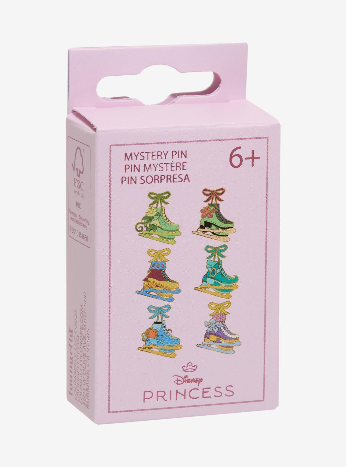 Loungefly Disney Princess Ice Skates Blind Box Enamel Pin — BoxLunch Exclusive , , hi-res