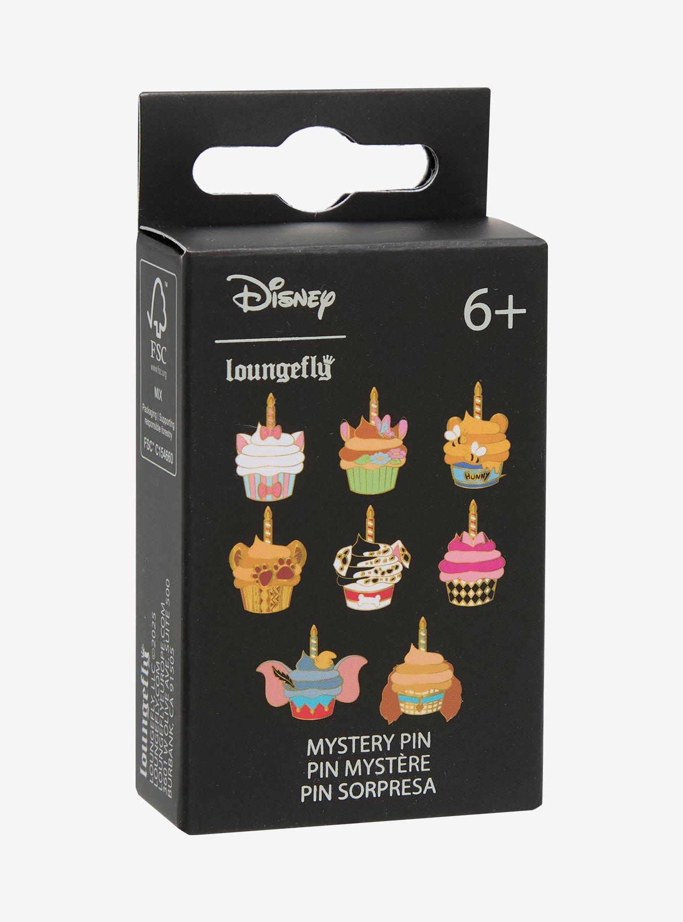 Loungefly Disney Character Cupcakes Blind Box Enamel Pin &mdash; BoxLunch Exclusive, , alternate