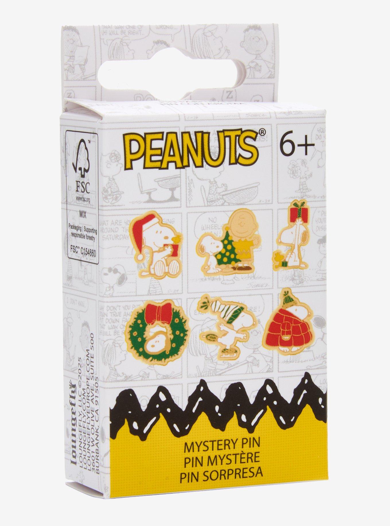 Loungefly Peanuts Snoopy Christmas Cookie Scented Blind Box Enamel Pin — BoxLunch Exclusive, , hi-res