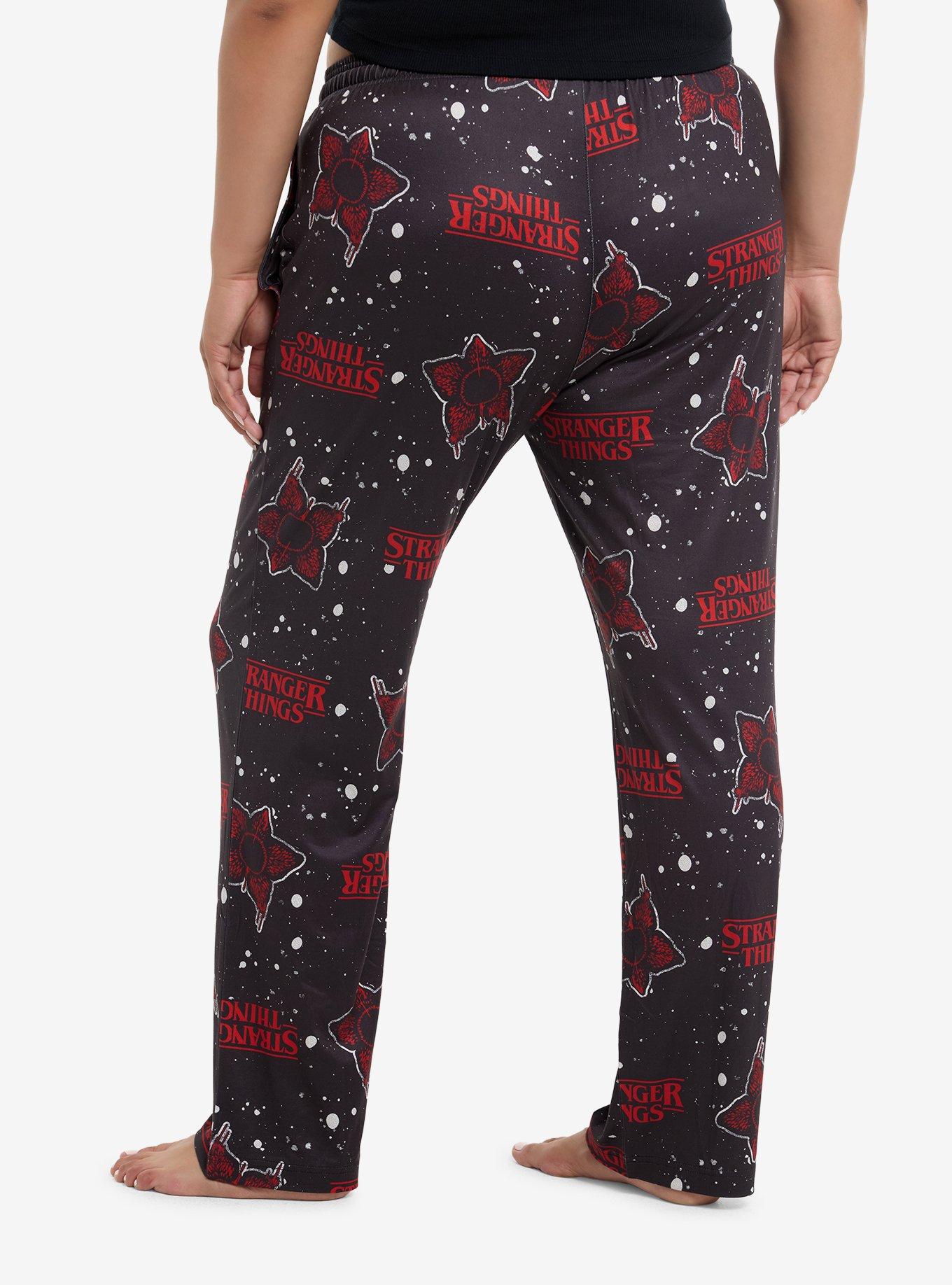 Stranger Things Demogorgon Pajama Pants Plus Size, , hi-res