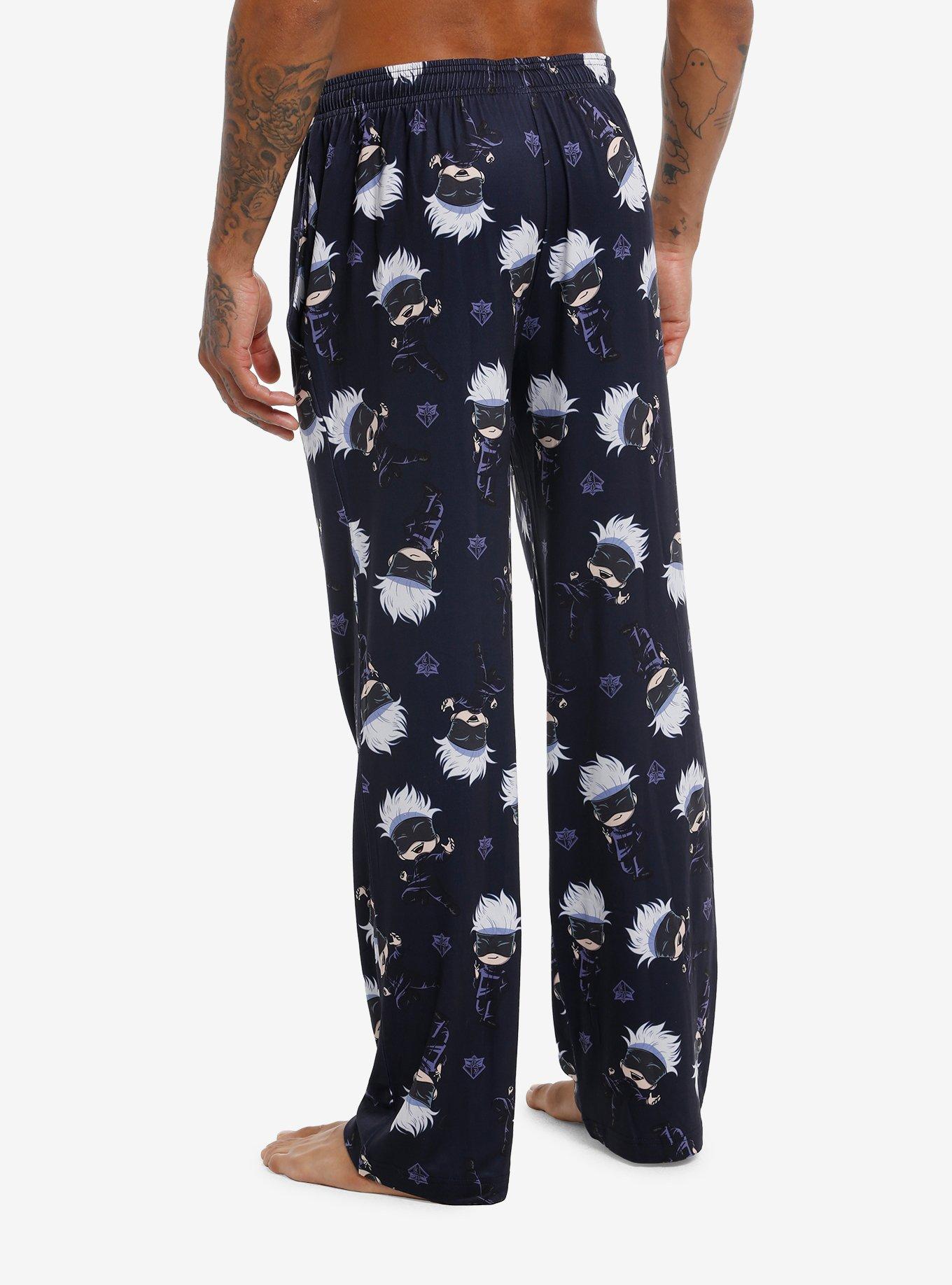 Jujutsu Kaisen Gojo Chibi Pajama Pants, , hi-res