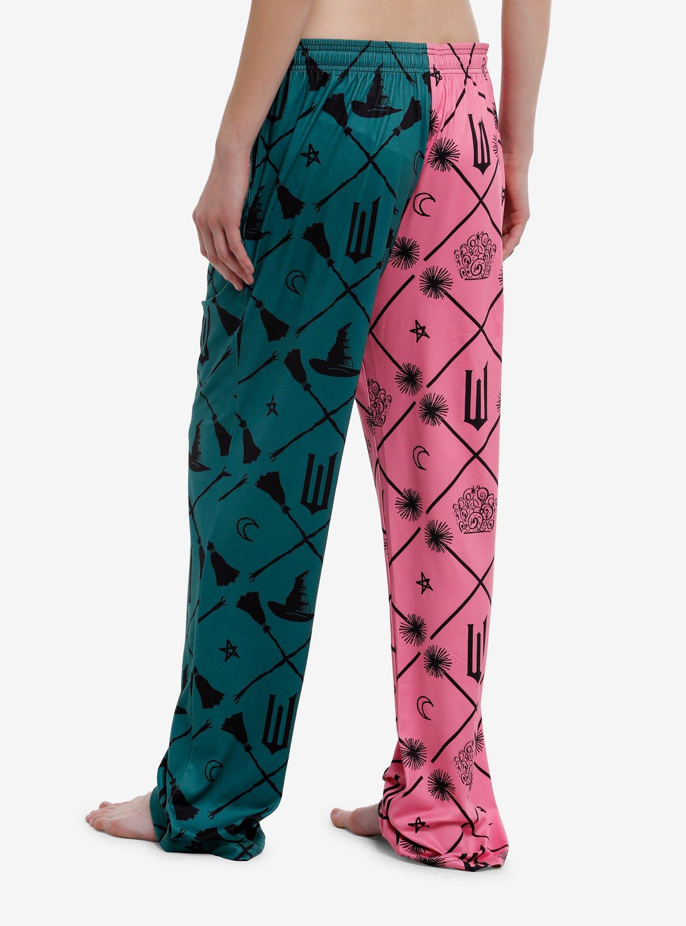 Wicked Elphaba & Glinda Split Pajama Pants, , hi-res
