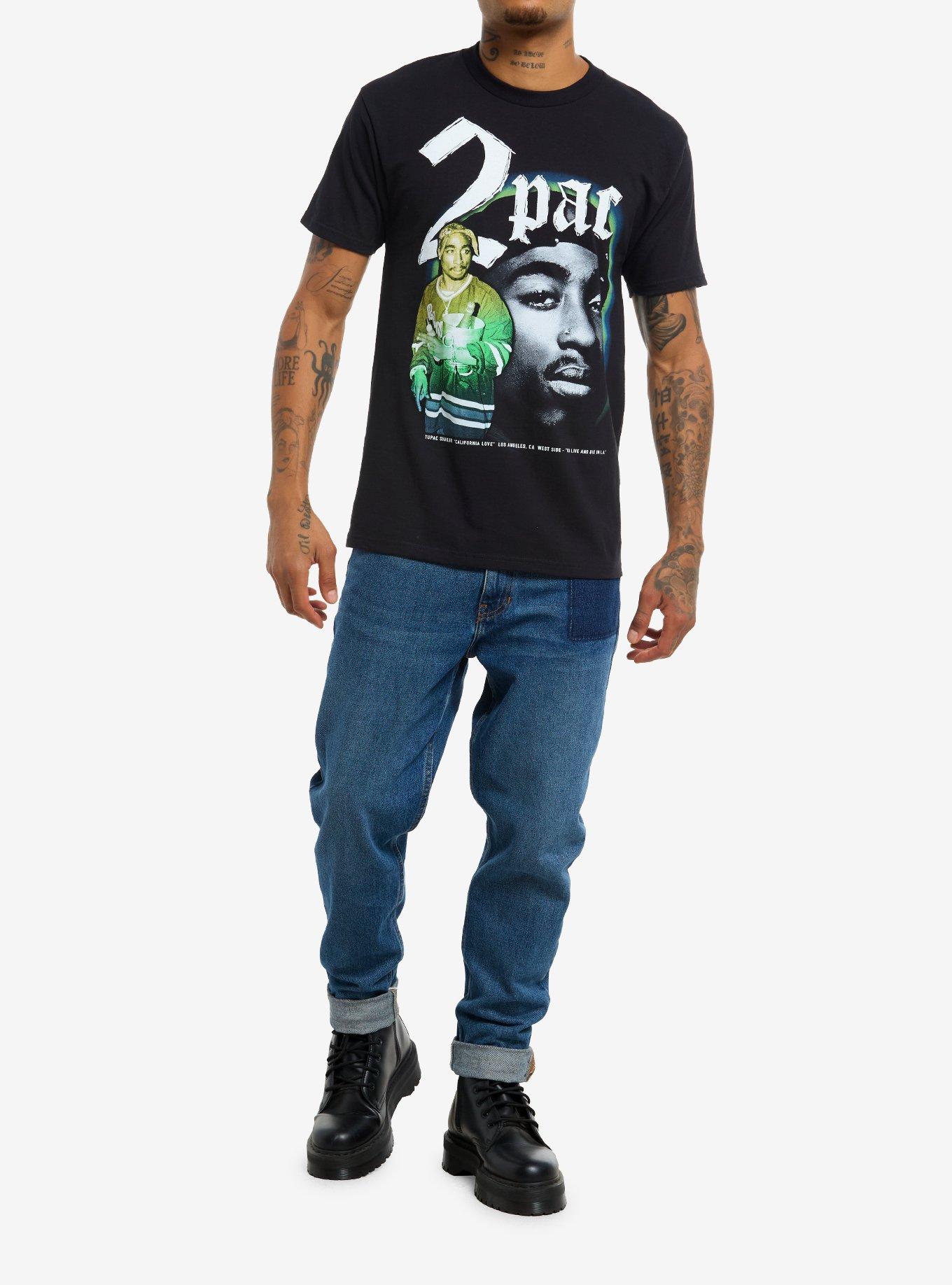 Tupac California Love Portrait T-Shirt, , hi-res