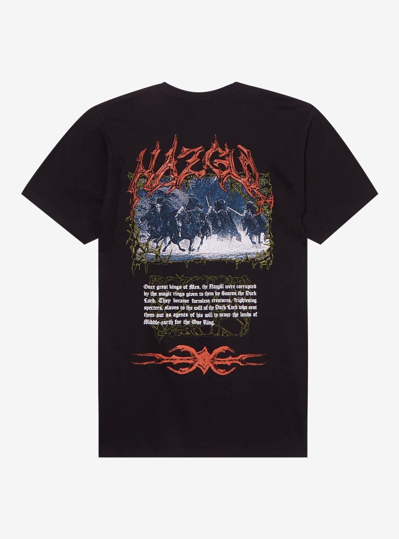 The Lord Of The Rings Nazgul Metal Two-Sided T-Shirt, , hi-res