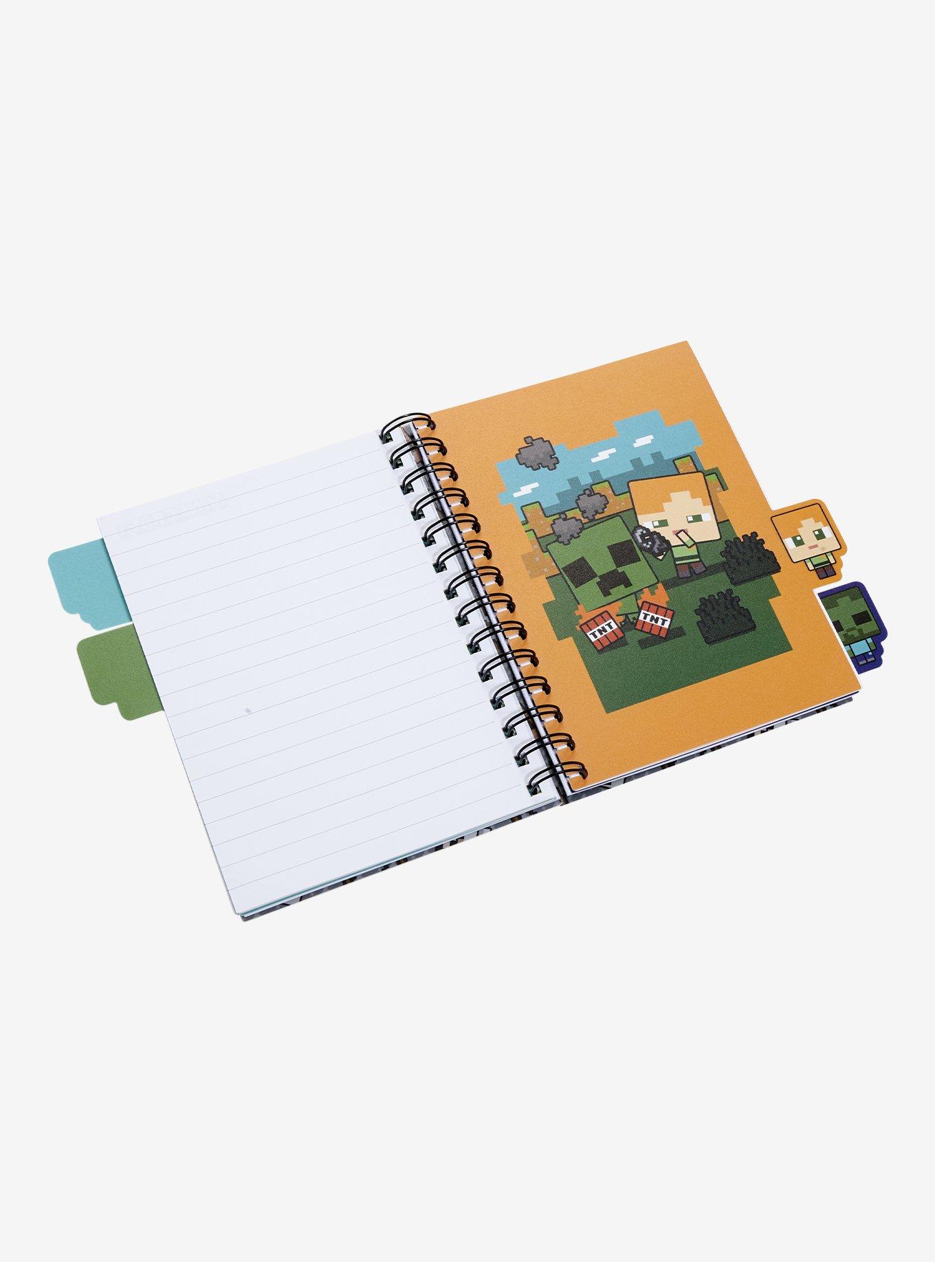 Minecraft Figural Notebook With Dividers, , alternate