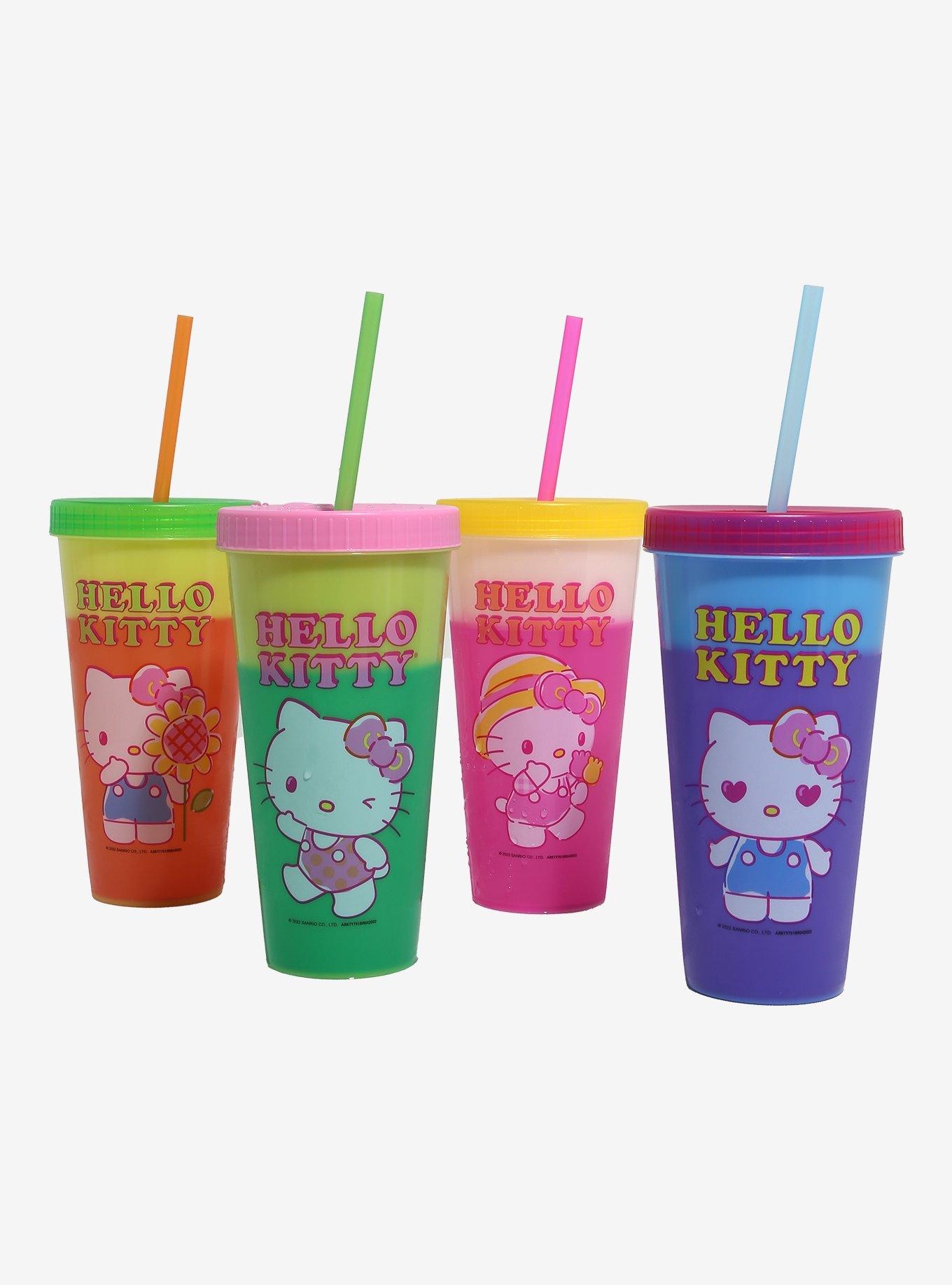 Sanrio Hello Kitty Color Changing Tumbler Set, , hi-res