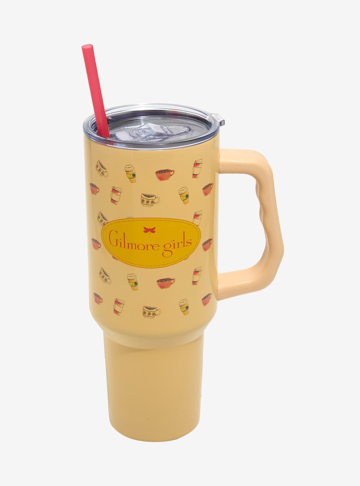 Gilmore Girls Luke's Diner Straw Tumbler With Handle, , hi-res
