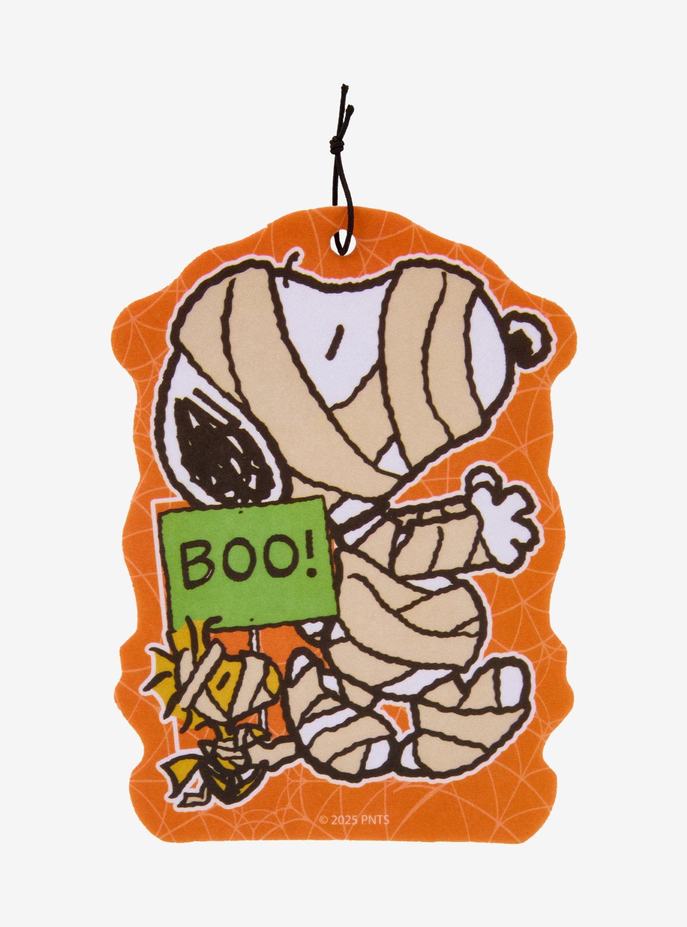 Peanuts Snoopy & Woodstock Mummy Costume New Car Scented Air Freshener Set