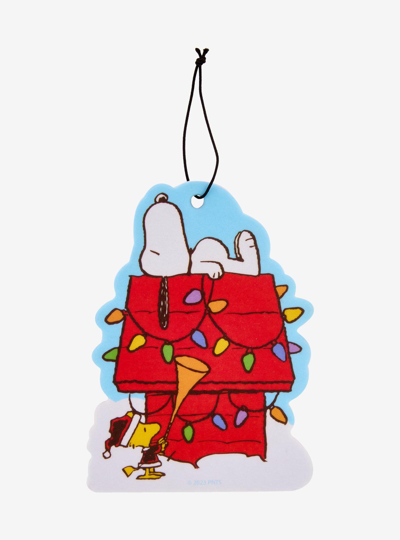 Peanuts Snoopy Christmas Doghouse Pine Scented Air Freshener Set, , hi-res