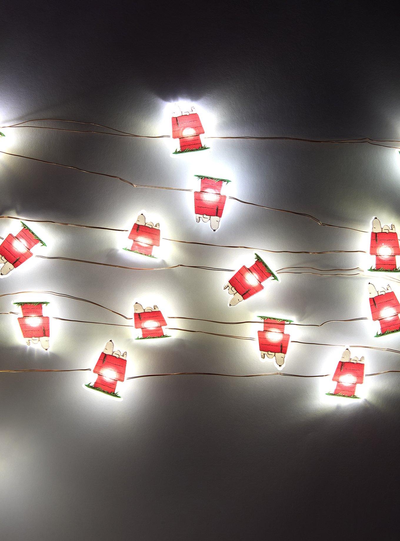 Peanuts Snoopy & Doghouse Decorative String Lights, , hi-res