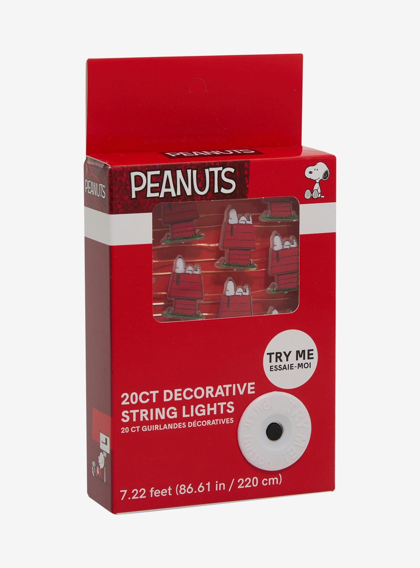 Peanuts Snoopy & Doghouse Decorative String Lights, , alternate