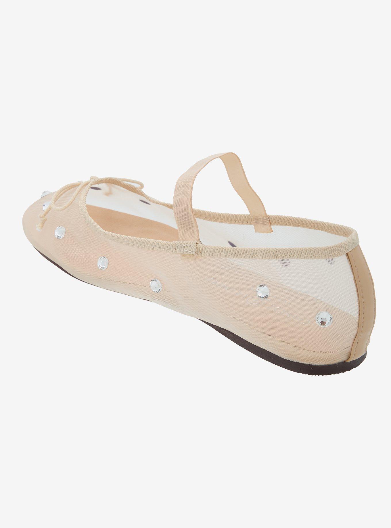 Chinese Laundry Nude Bling Mesh Flats, MULTI, alternate