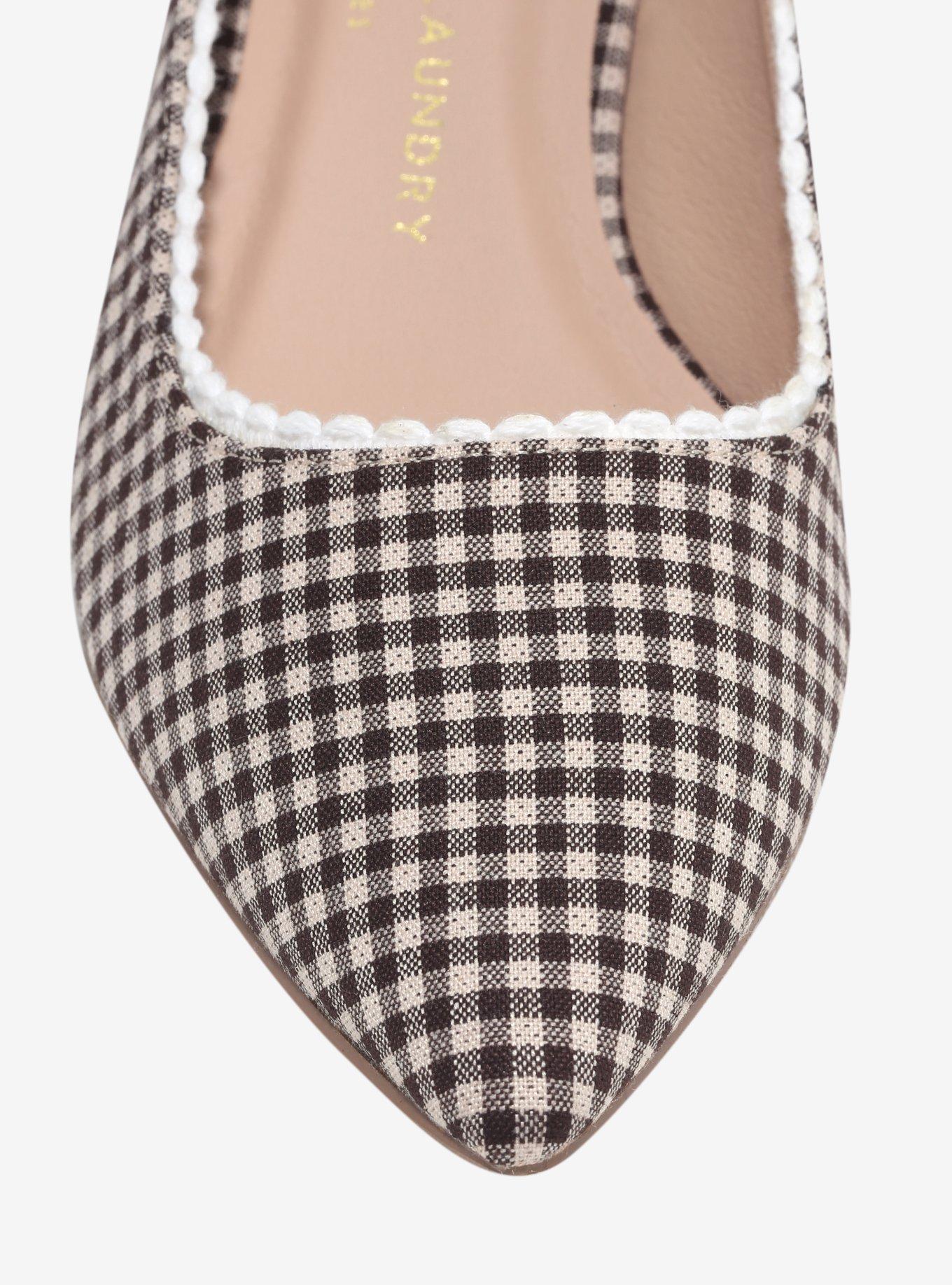 Chinese Laundry Brown Gingham Mayberry Pointed Heels, MULTI, alternate