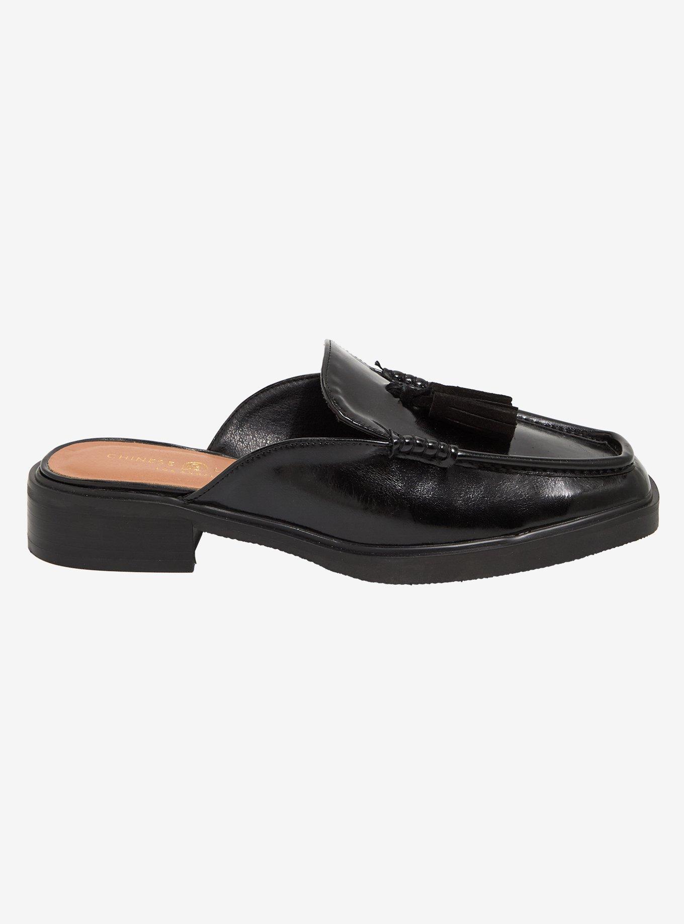 Chinese Laundry Black Samra Slip-On Loafers, , hi-res