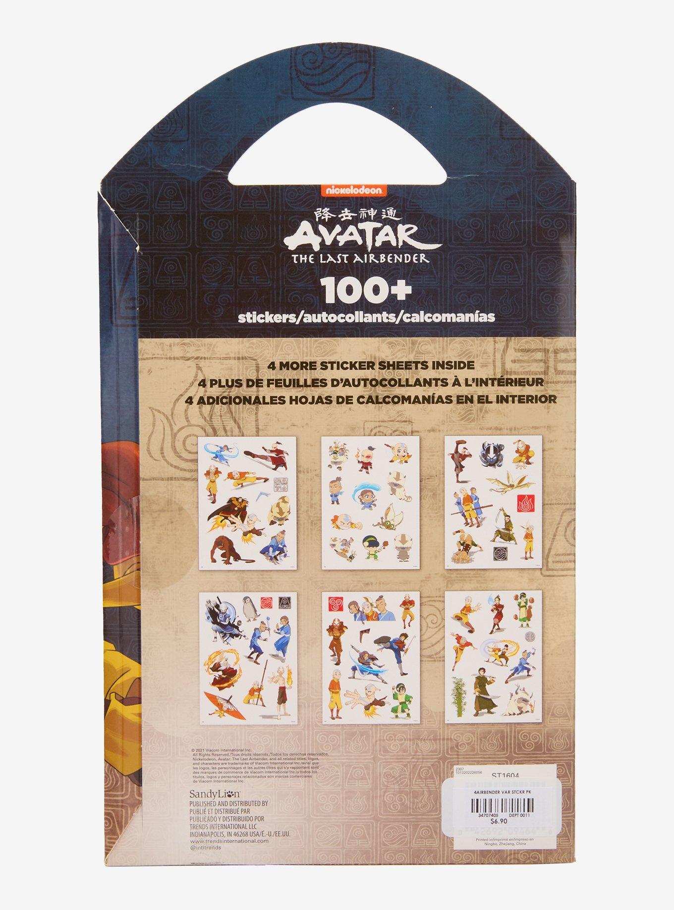 Avatar: The Last Airbender Sticker Pack, , hi-res