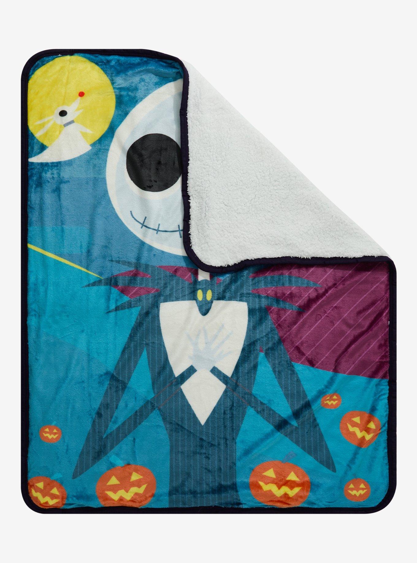 The Nightmare Before Christmas Jack Throw Blanket, , hi-res