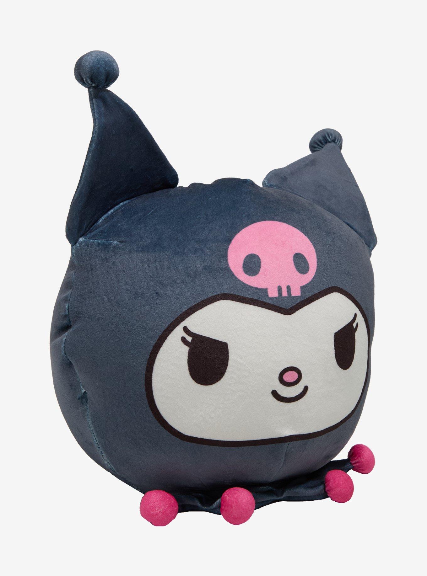 Kuromi Face Cloud Pillow, , hi-res