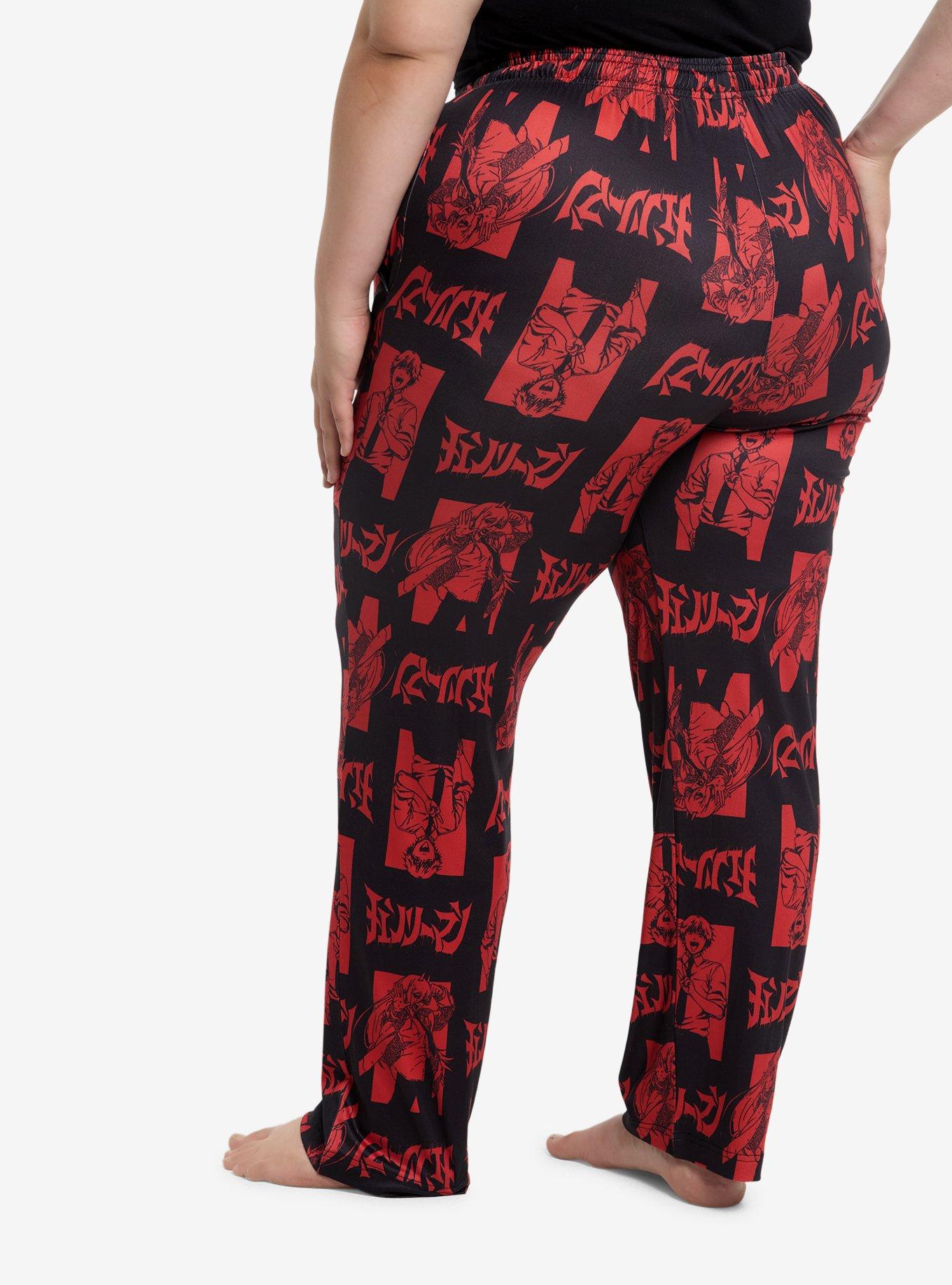 Chainsaw Man Denji & Power Portrait Pajama Pants Plus Size, , hi-res