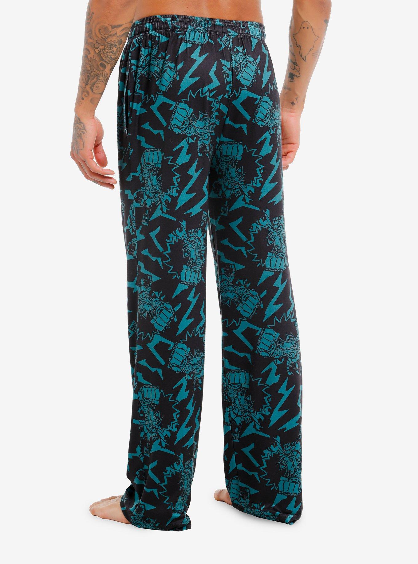 My Hero Academia Chibi Deku Pajama Pants, , hi-res