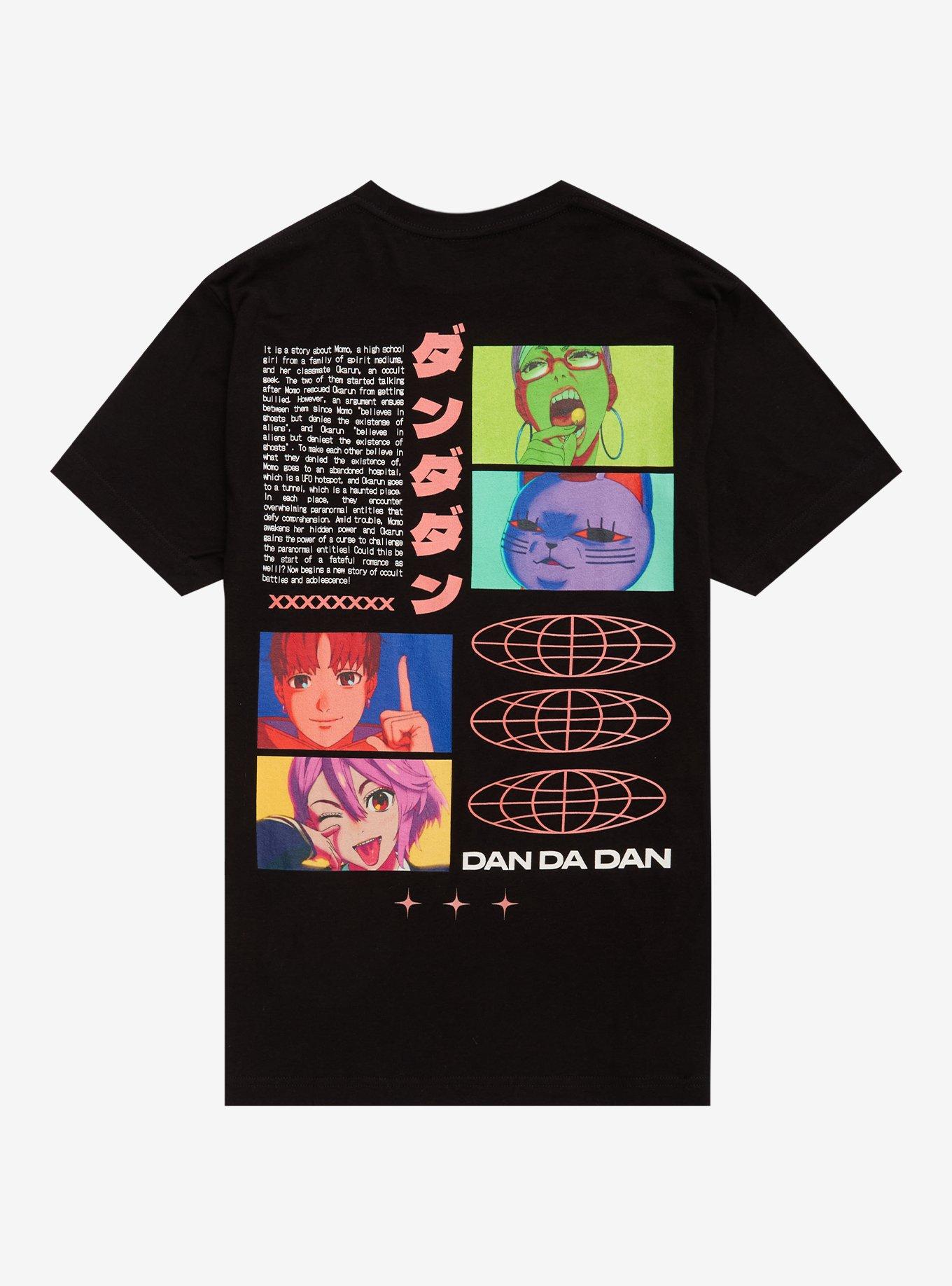 Dandadan Opening Credits Portrait Double-Sided T-Shirt, , hi-res