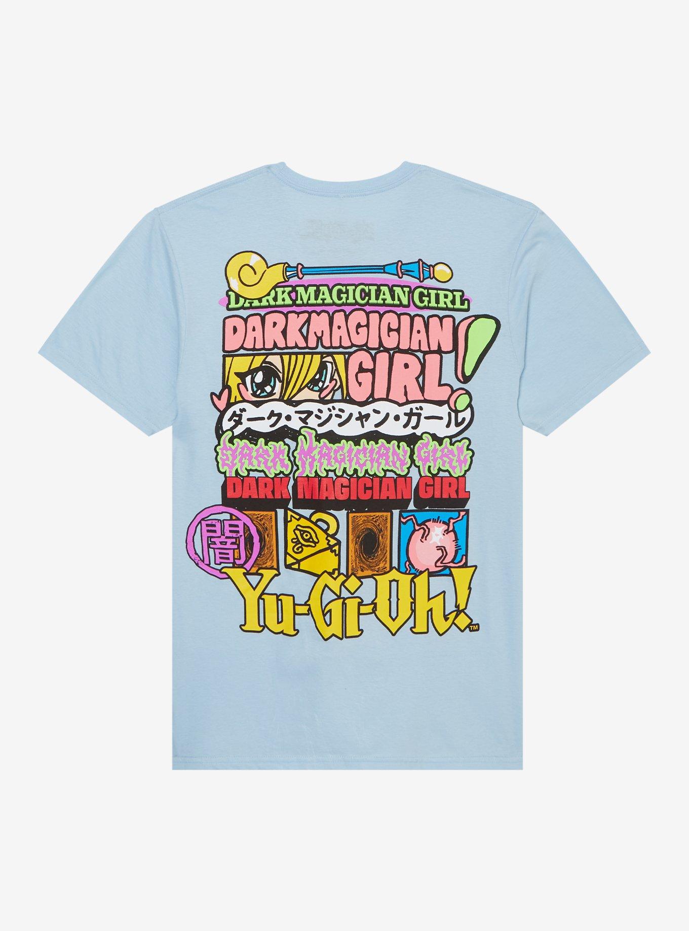 Yu-Gi-Oh! Dark Magician Girl Two-Sided T-Shirt, BLACK, alternate