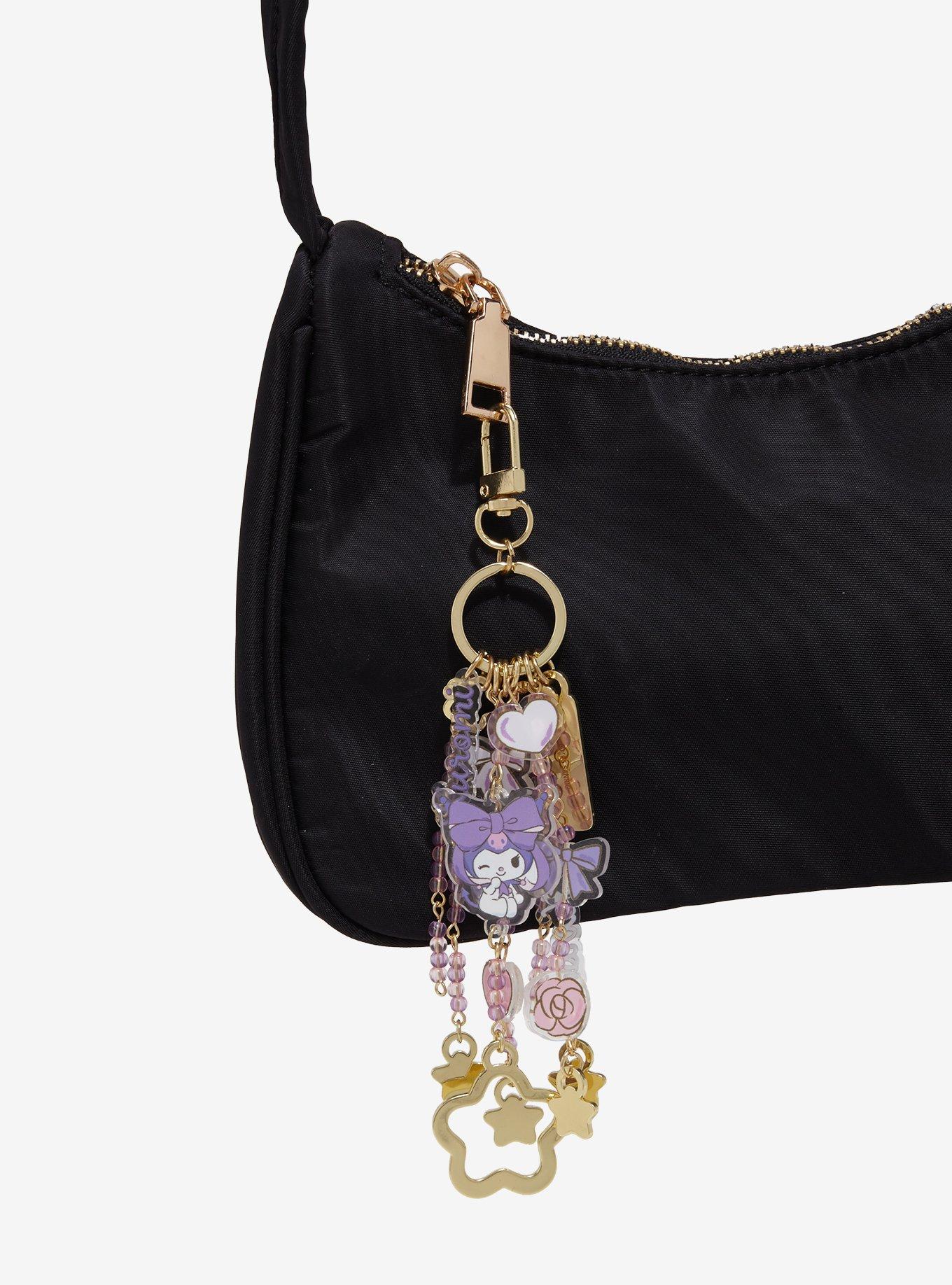 Sanrio Kuromi Icons Multi-Charm Keychain &mdash;&nbsp;BoxLunch Exclusive, , alternate