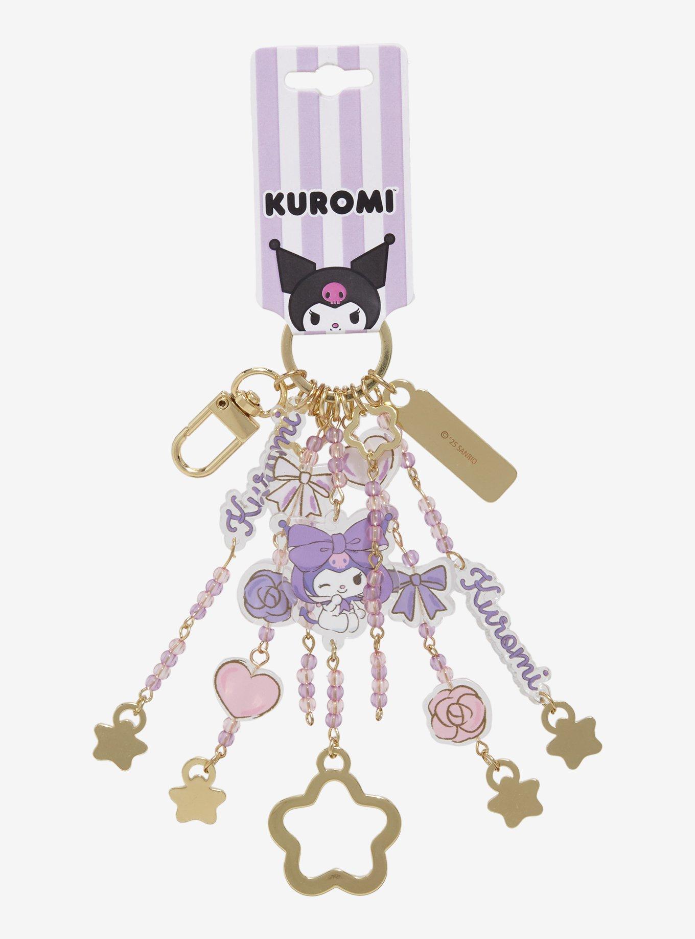 Sanrio Kuromi Icons Multi-Charm Keychain &mdash;&nbsp;BoxLunch Exclusive, , alternate