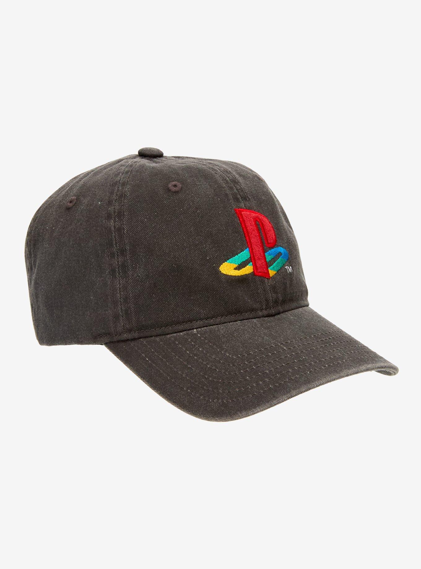 PlayStation Logo Ball Cap — BoxLunch Exclusive, , hi-res