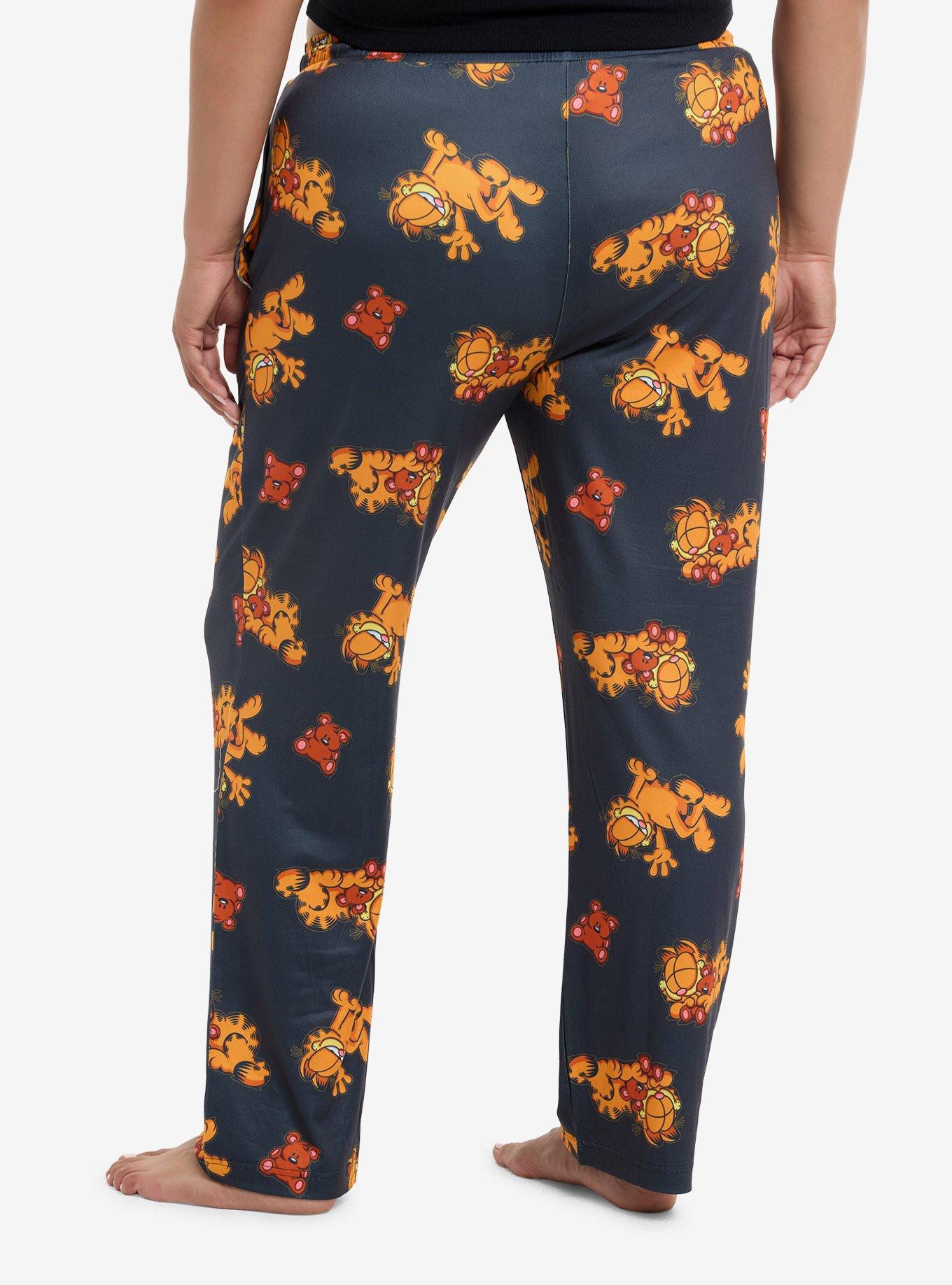 Garfield & Pooky Pajama Pants Plus Size, , hi-res