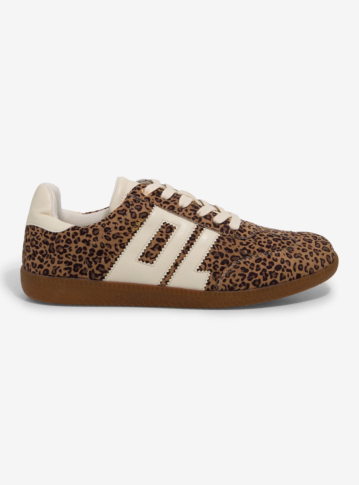 Dirty Laundry Leopard Track Star Sneakers, , hi-res