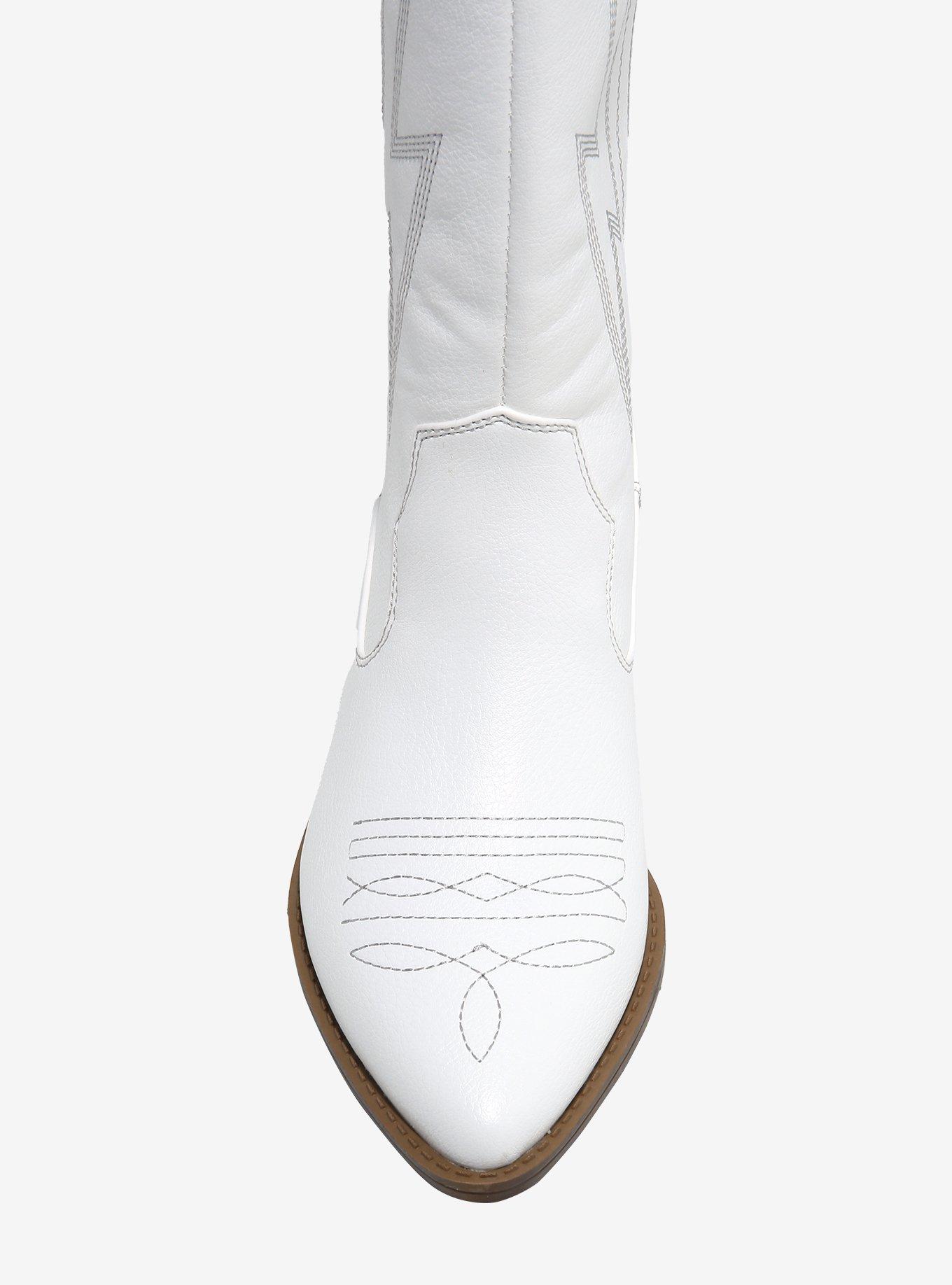 Dirty Laundry White Josea Cowboy Boots, MULTI, alternate