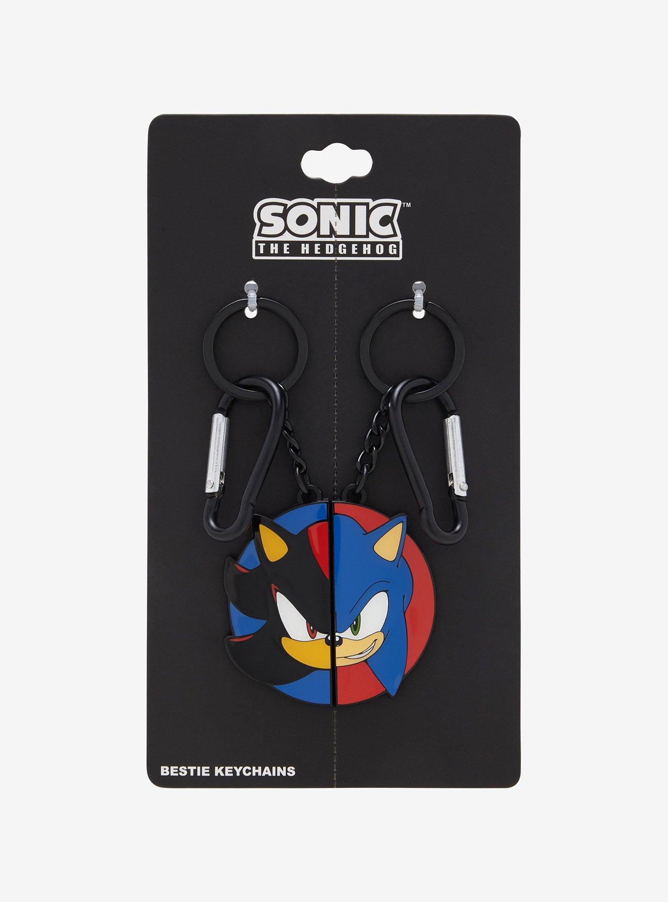 Sonic the Hedgehog Sonic & Shadow Keychain Set — BoxLunch Exclusive, , alternate