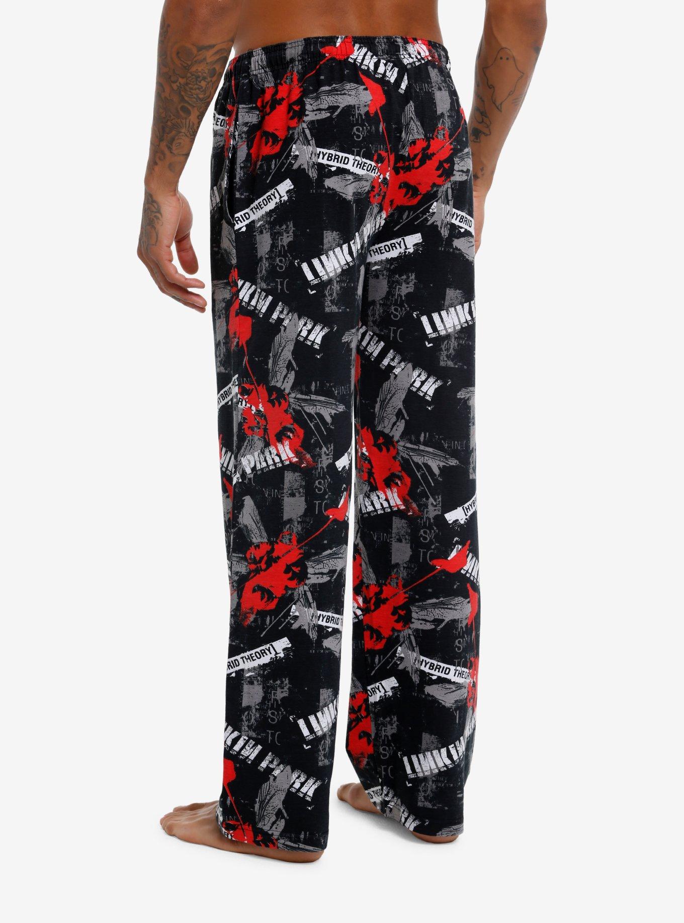 Linkin Park Hybrid Theory Pajama Pants, , hi-res