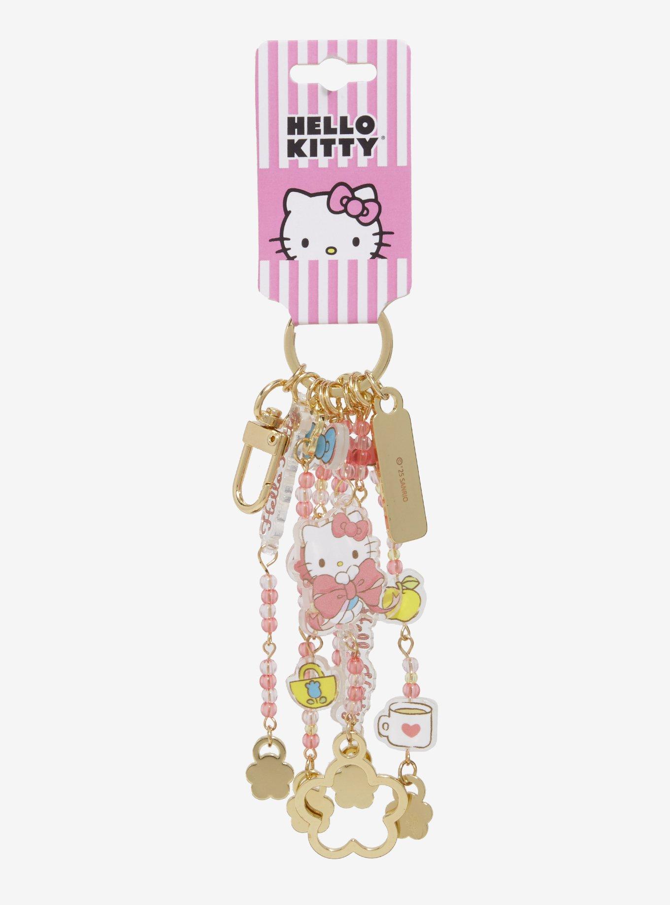 Sanrio Hello Kitty Icons Multi-Charm Keychain — BoxLunch Exclusive, , alternate