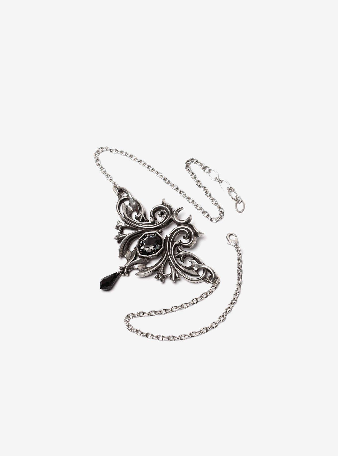 Alchemy of England Midnight Memorial Pendant Necklace, , alternate