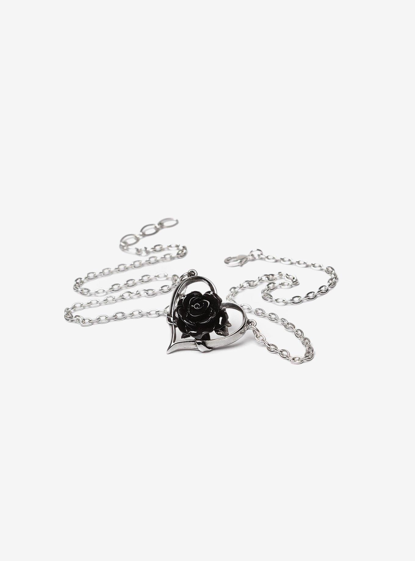 Heart of Blackness Pendant Necklace, , alternate